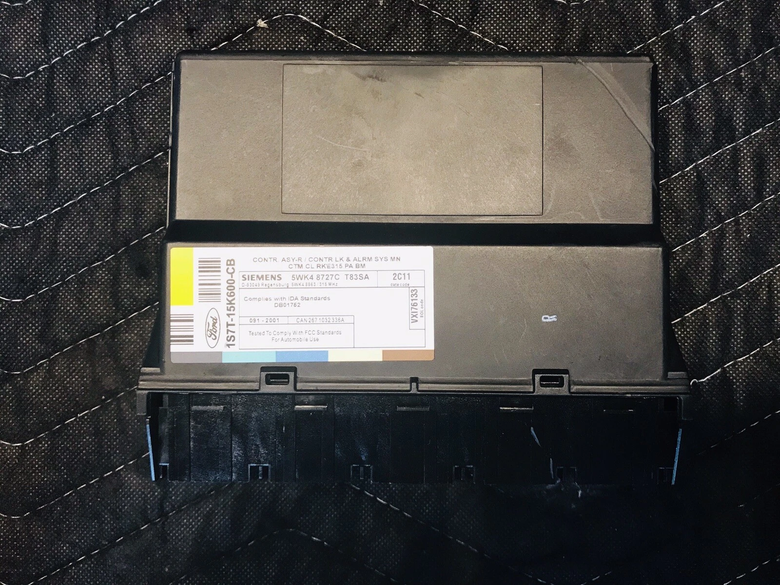 2002 Ford Focus 1S7T-15K600-CB Transmission Control Module Computer #10-MOD