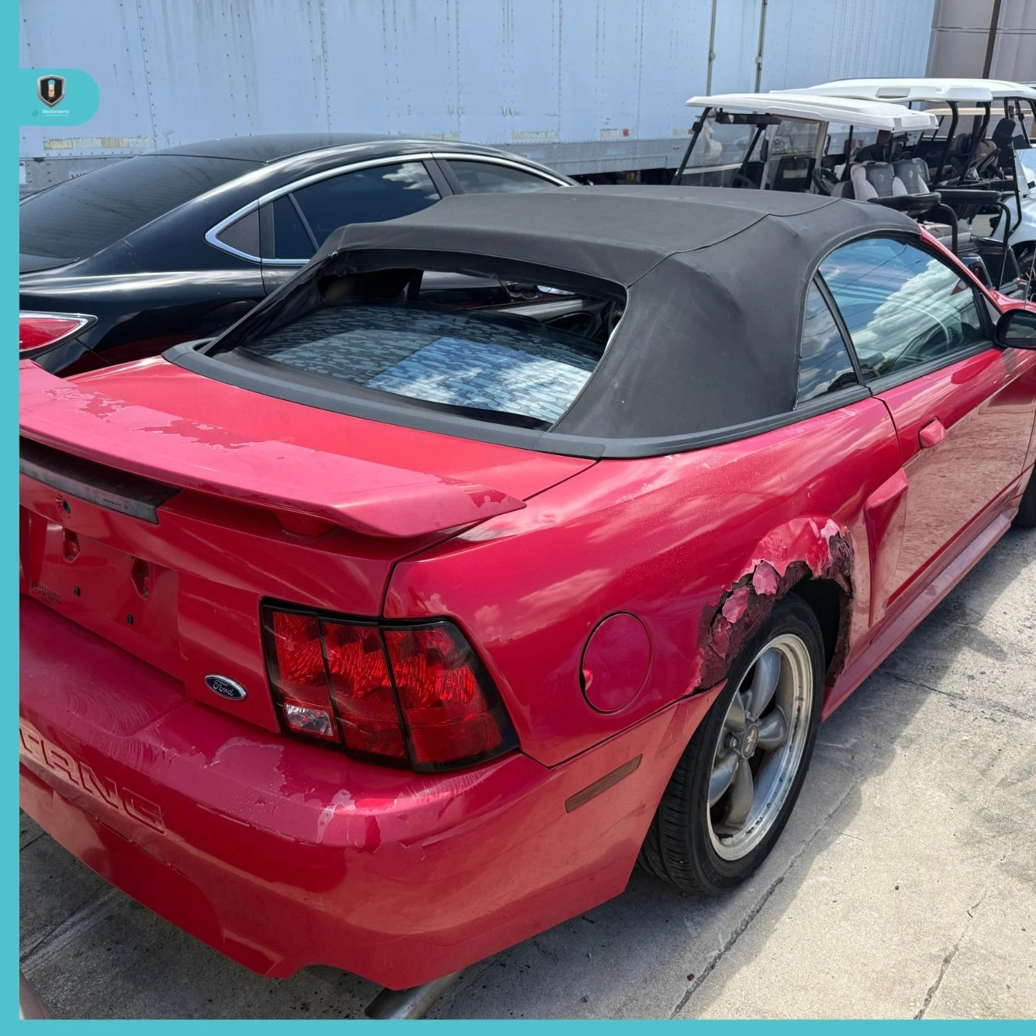 1999-2004 Ford Mustang GT Rear Bumper Cover