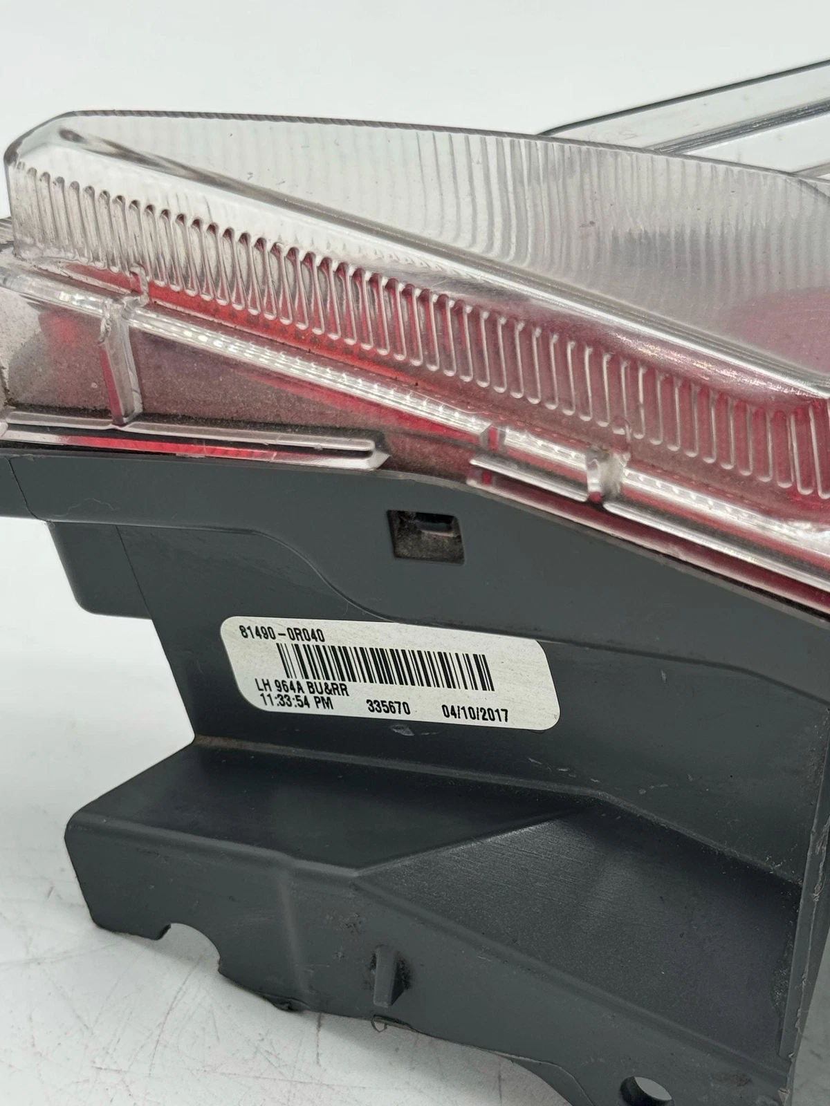 16-18 Toyota Rav 4 Left Side Reflector Light Lamp LH 814900R040 - Image 4