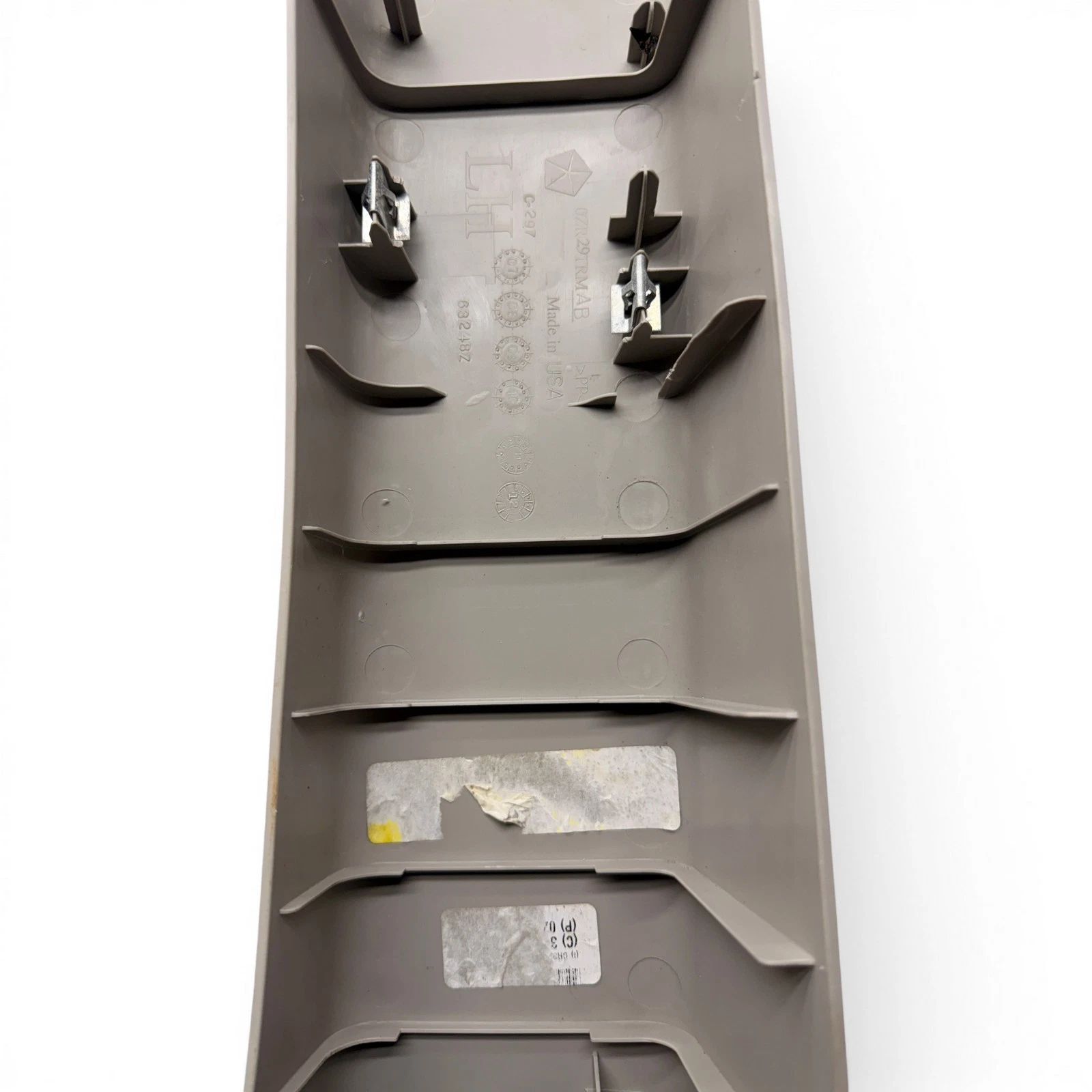 11-20 Dodge Grand Caravan Left Center Lower B-Pillar Trim Cover OEM, ZR31HL5AD - Image 12