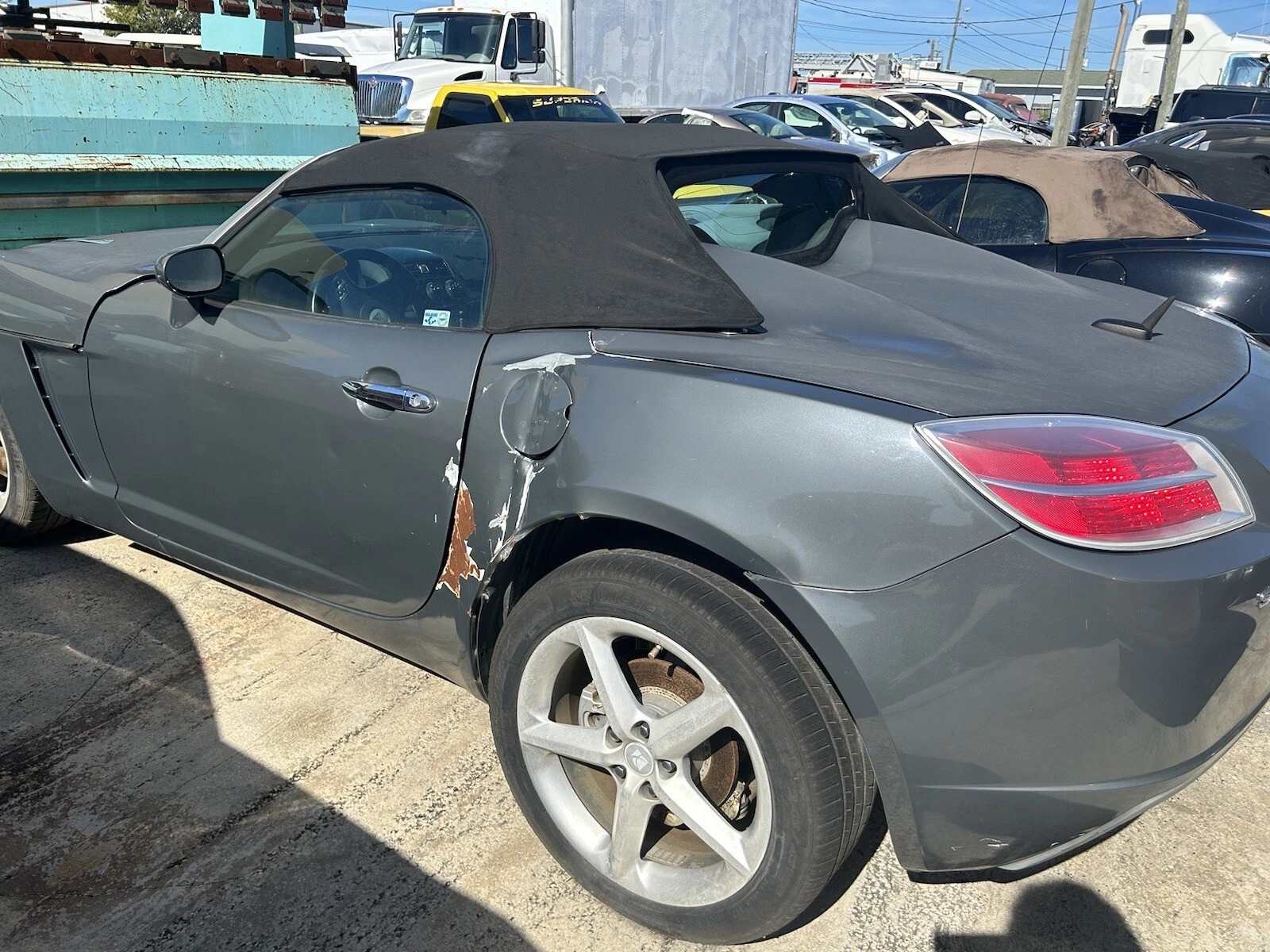 2007-2011 SATURN SKY FRONT BUMPER COMPLETE OEM ORIGINAL GRAY⭐️⭐️⭐️ - Image 4