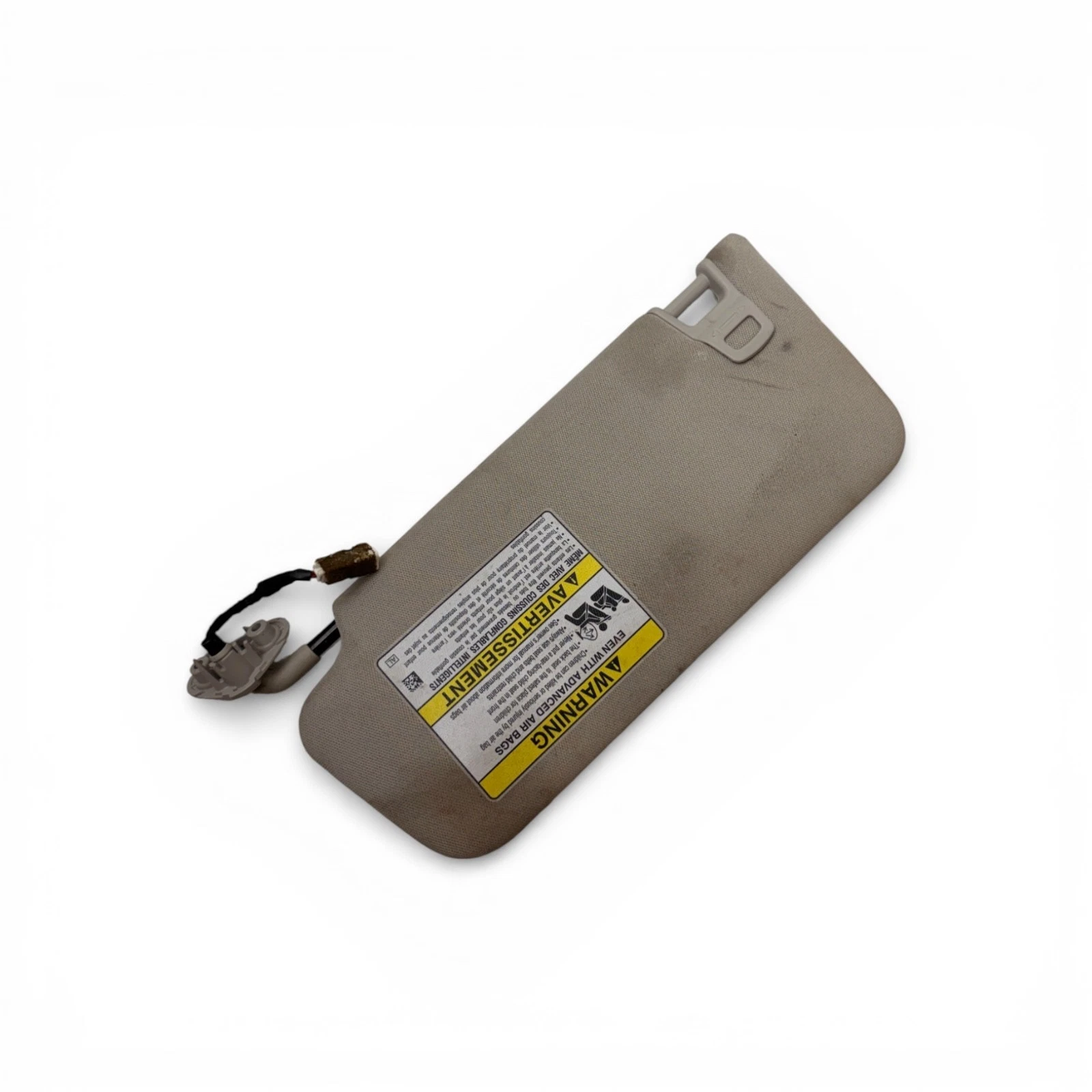 15-25 Subaru Legacy Outback Right Sun Visor Illuminated Gray OEM, 92011AL14BME - Image 9