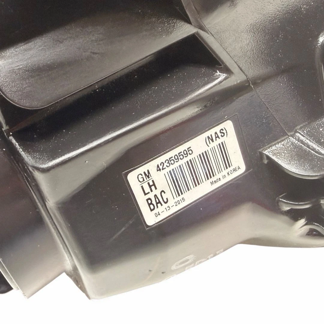13-16 BUICK ENCORE DRIVER LEFT LH HALOGEN HEAD LIGHT LAMP 42359595 - Image 5
