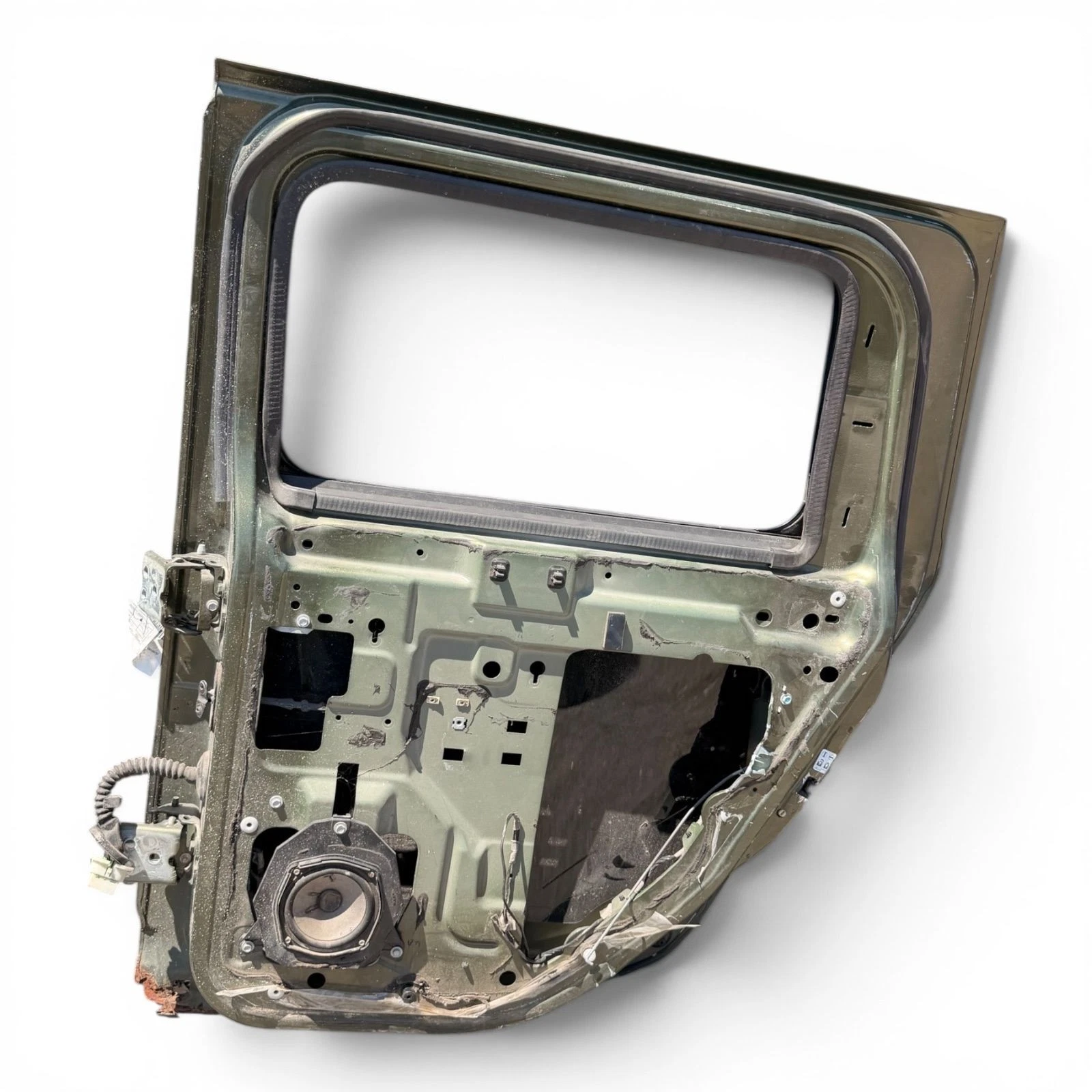 03-09 Hummer H2 Rear Right Passenger Door Green W/Window - Image 8