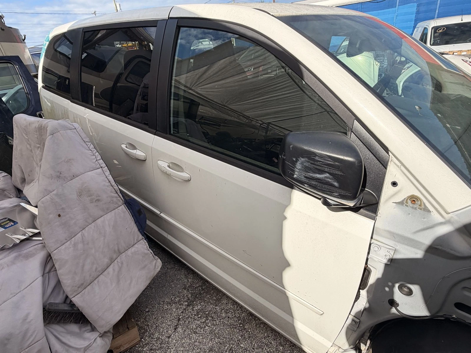 2008-2013 DODGE GRAND CARAVAN REAR LEFT QUARTER PANEL - Image 8
