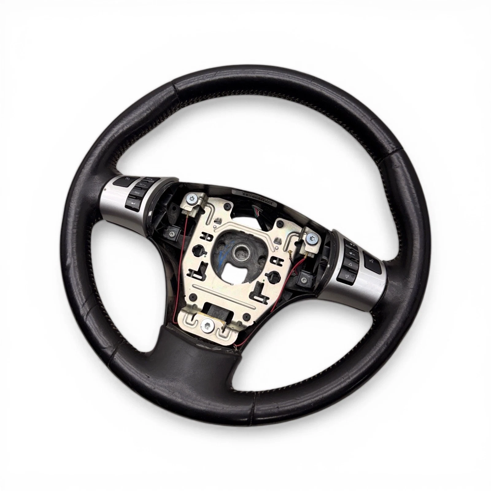 2007-2009 Saturn Sky Steering Wheel Black W/ Cruise Switch OEM - Image 3
