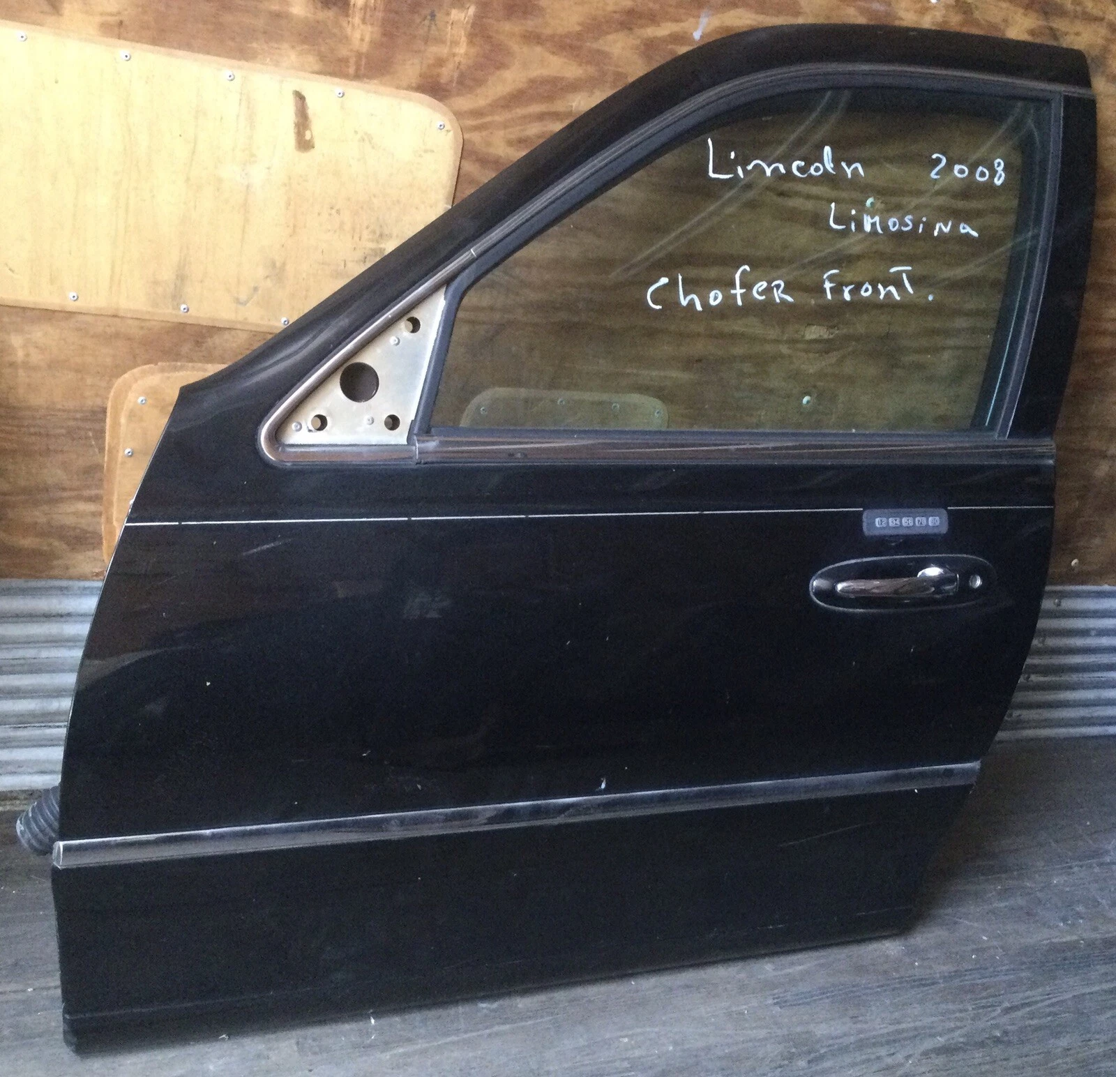 2003-2011 LINCOLN TOWN CAR LIMOUSINE USED DOOR FRONT DRIVER OEM LOCAL PICKUP - Image 2
