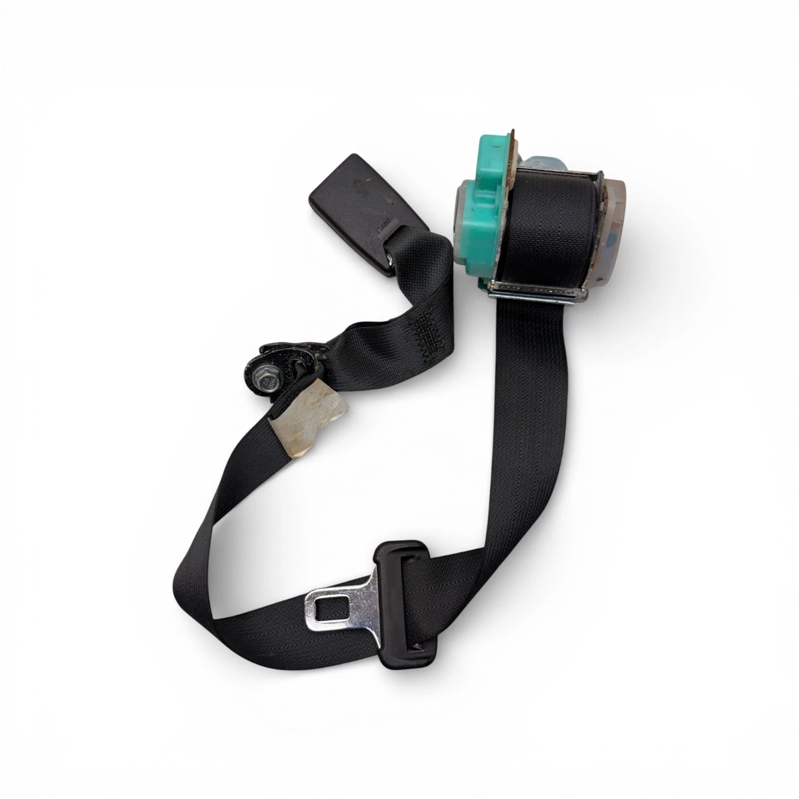 09-14 Nissan Maxima Rear Center Seat Belt Retractor & Buckle Black OEM,2031178 - Image 5