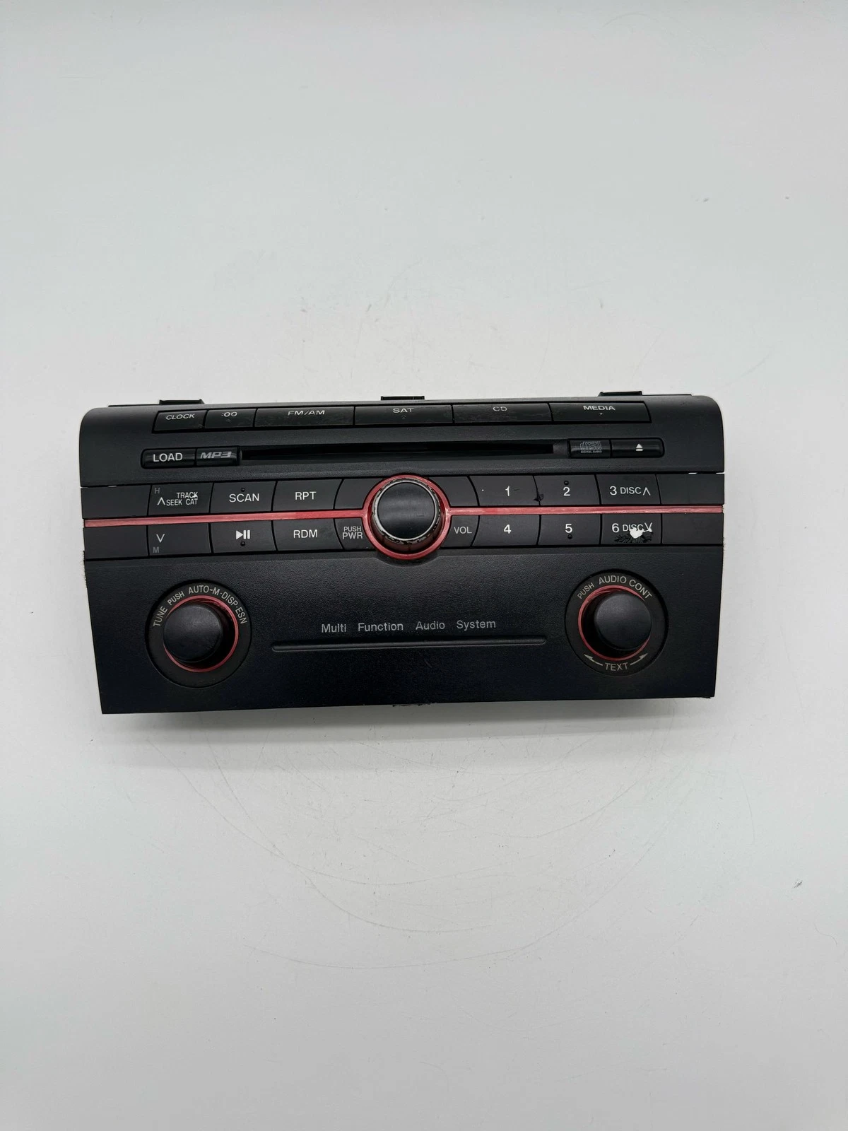 2004-2005 GENUINE MAZDA 3 STEREO MULTIMEDIA CONTROL HEAD UNIT 141A10300 A10700 - Image 10