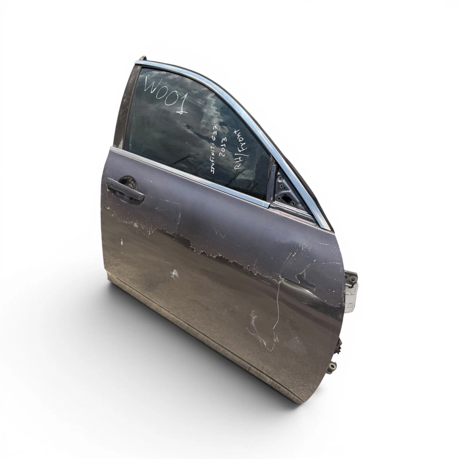 08-15 Infiniti G35 G37 Q60 Sedan Front Right Door Assembly oem - Image 8