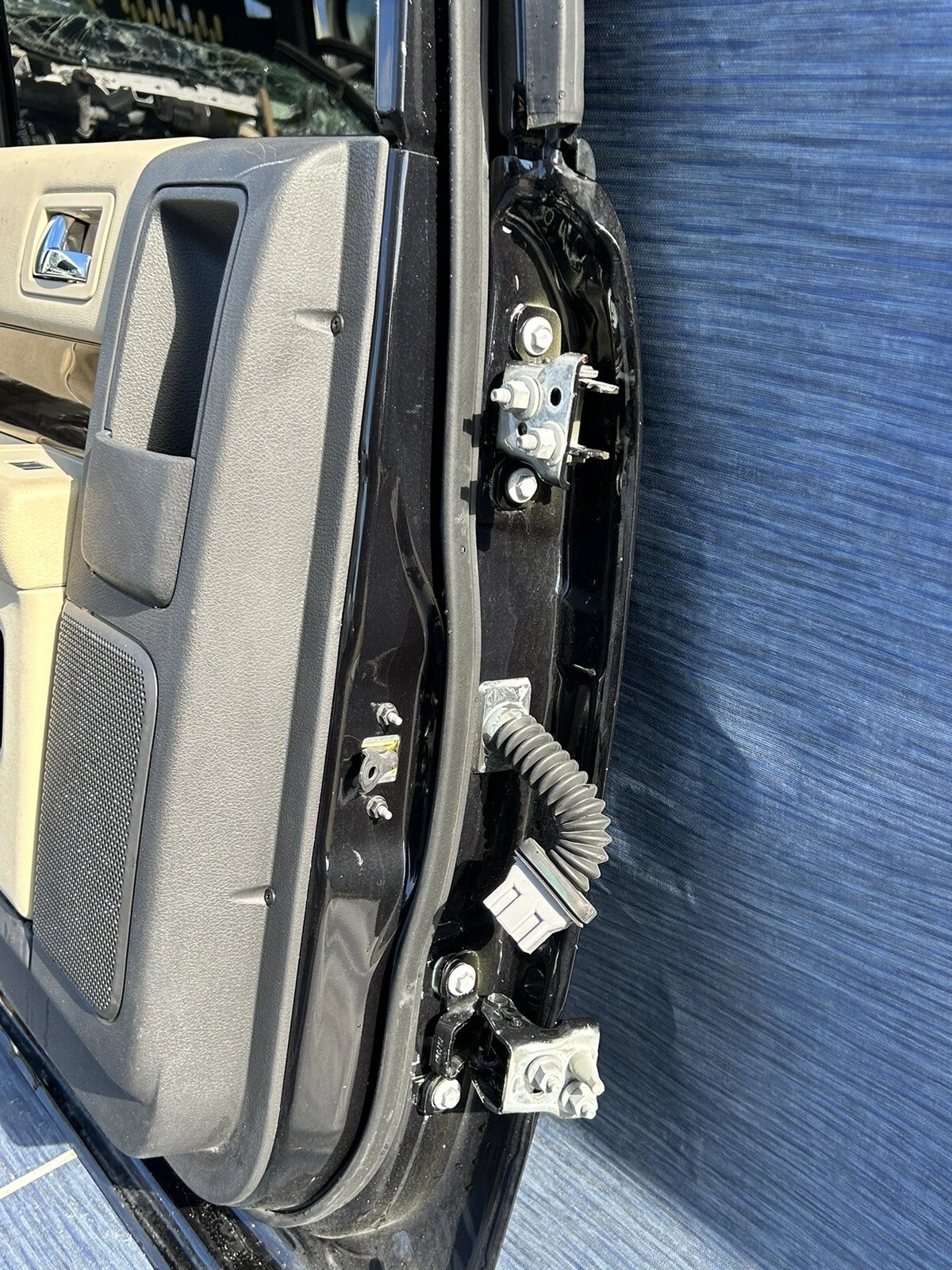 09-19 FORD FLEX DRIVER LEFT REAR POWER SIDE DOOR ASSEMBLY BLACK PAINT CODE UA⭐️ - Image 10