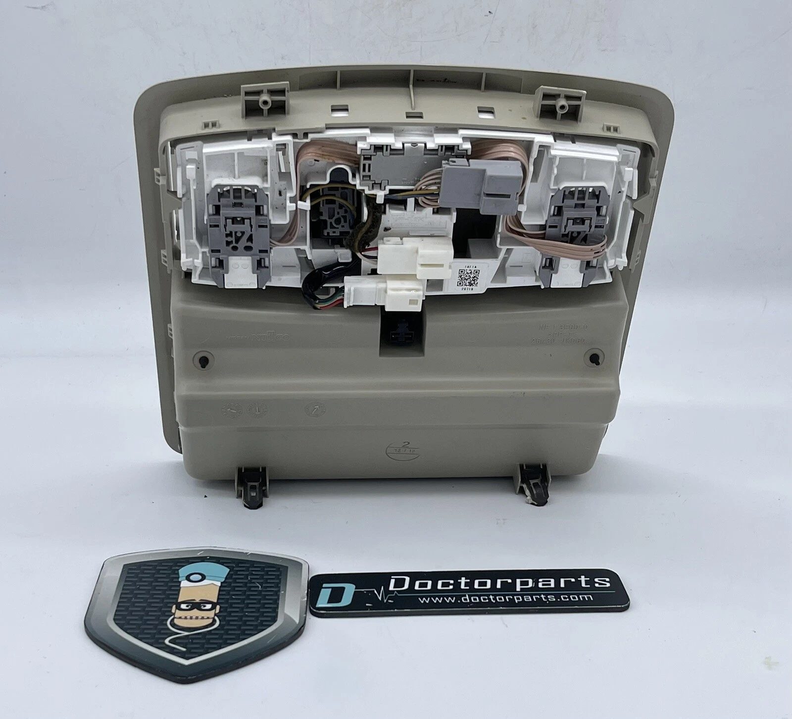 09 10 11 12 13 Nissan Murano Overhead Console Map Lights Switch OEM 26430-JK060 - Image 3