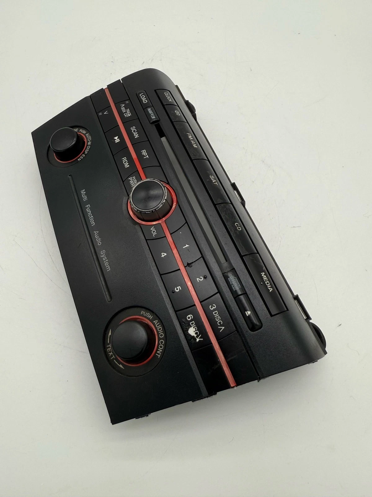 2004-2005 GENUINE MAZDA 3 STEREO MULTIMEDIA CONTROL HEAD UNIT 141A10300 A10700 - Image 5