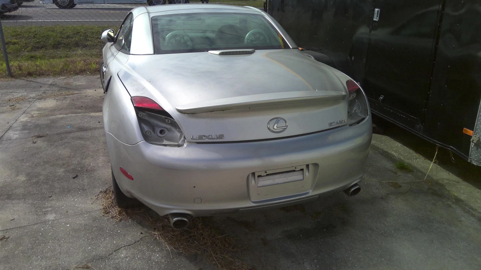 02-10 LEXUS SC430 RIGHT SIDE FENDER RH SILVER OEM - Image 3
