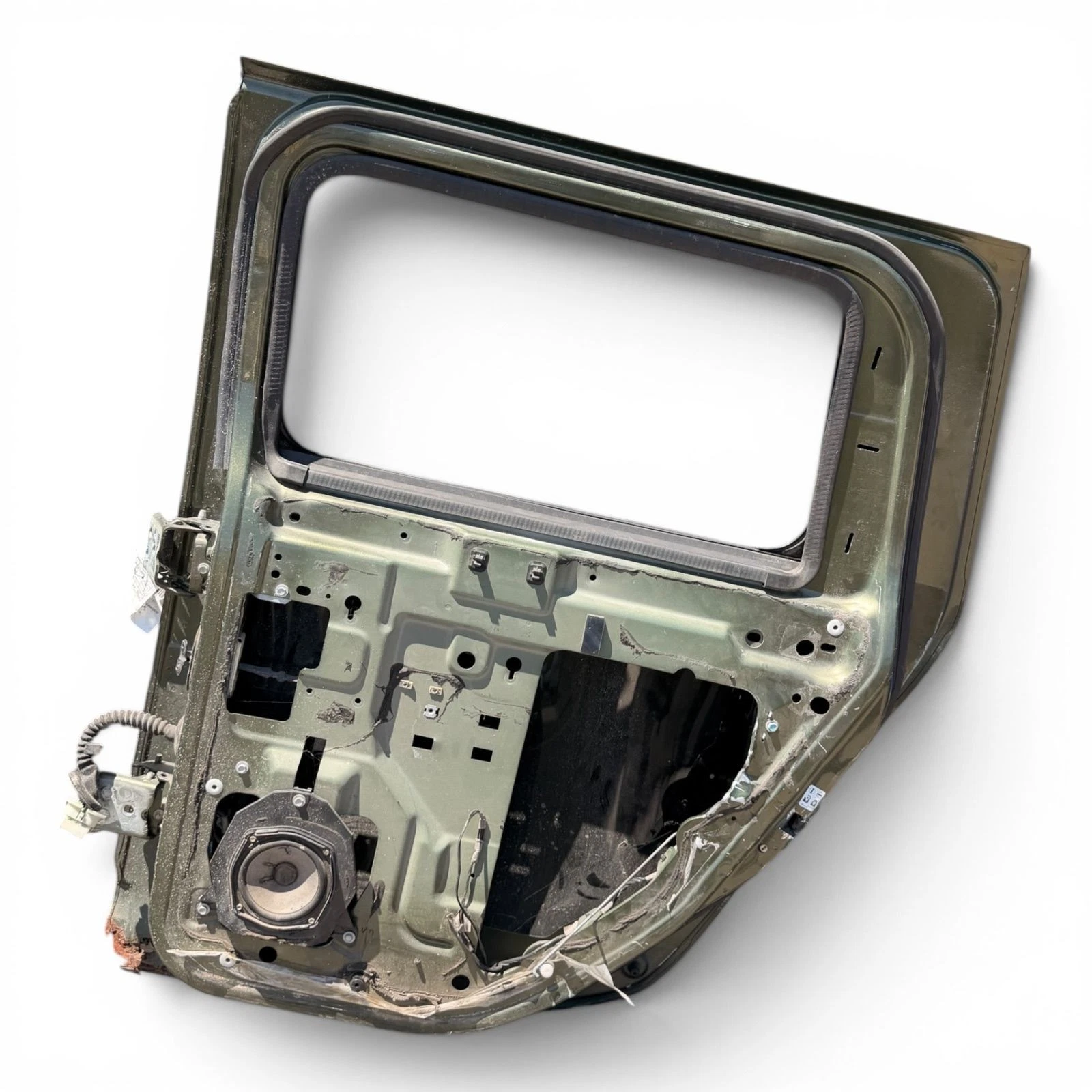 03-09 Hummer H2 Rear Right Passenger Door Green W/Window - Image 11