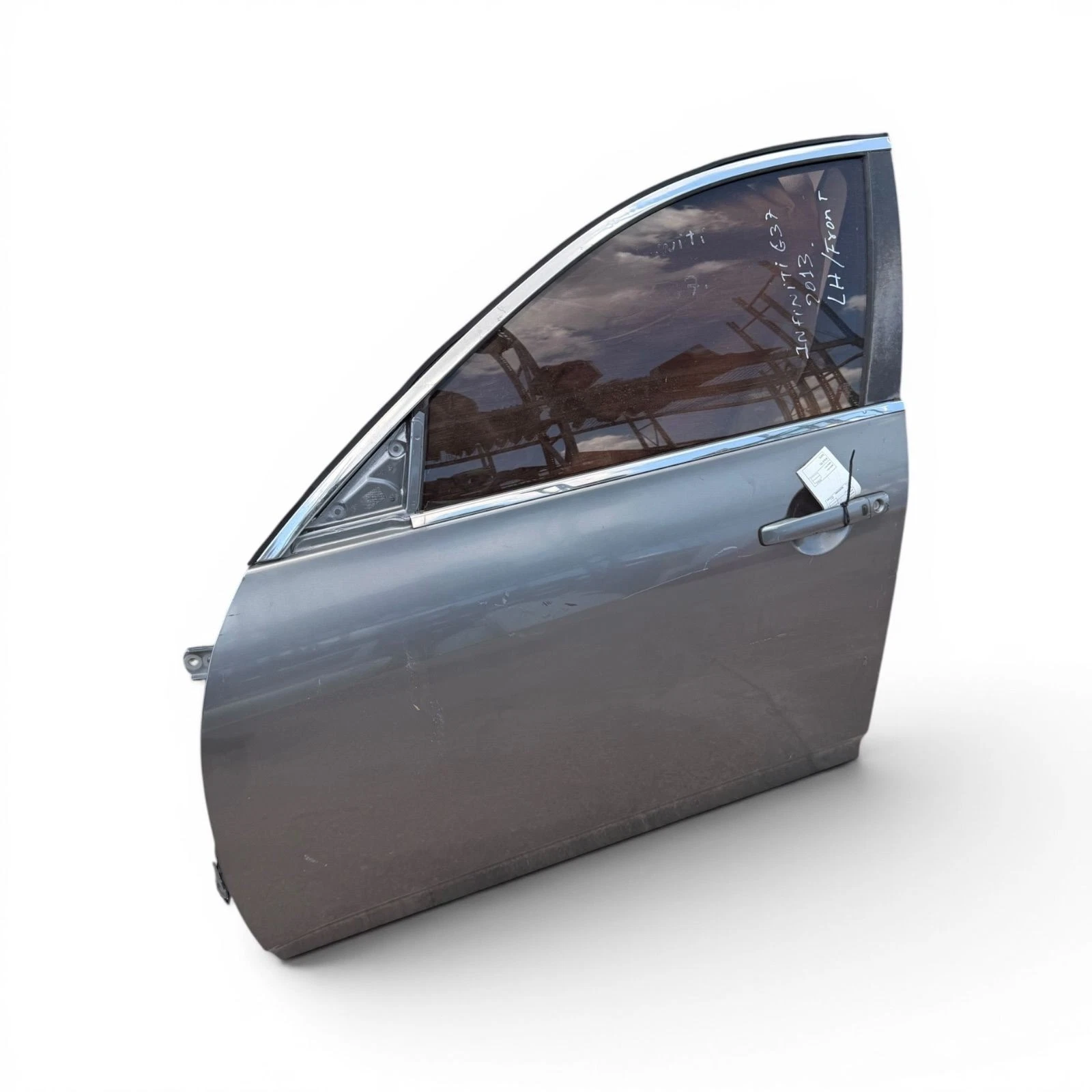 07-15 Infiniti G35 G37 Sedan Front Left Driver Door Complete Assembly - Image 5