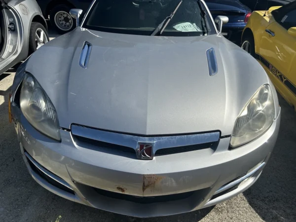 07-10 SATURN SKY FRONT HOOD SHELL COVER SILVER ASSEMBLY HOOD COVER, OEM ⭐️⭐️⭐️