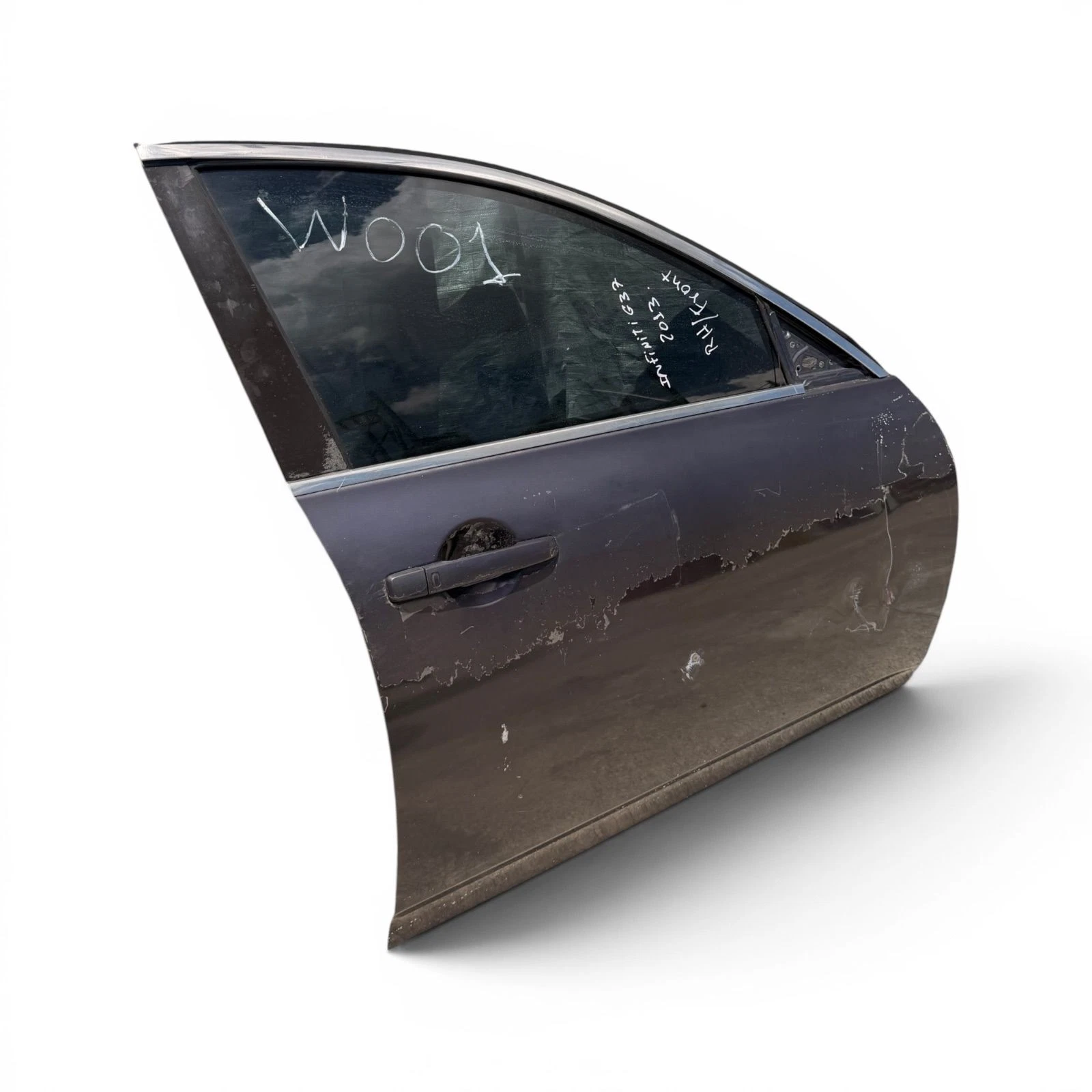 08-15 Infiniti G35 G37 Q60 Sedan Front Right Door Assembly oem - Image 3