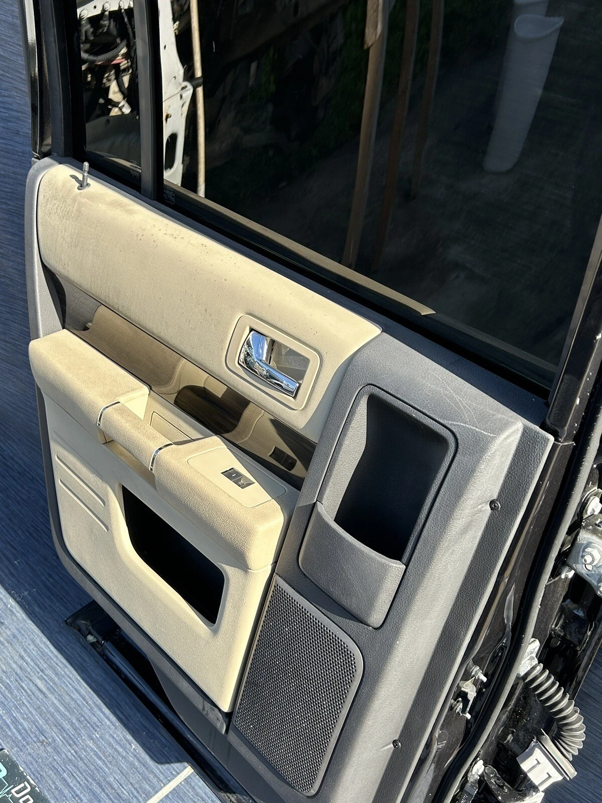 09-19 FORD FLEX DRIVER LEFT REAR POWER SIDE DOOR ASSEMBLY BLACK PAINT CODE UA⭐️ - Image 7