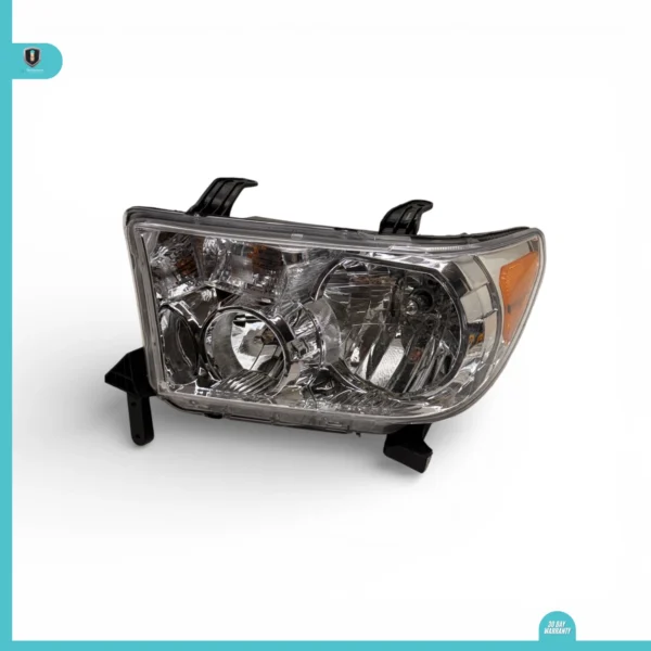 2007-2013 Toyota Tundra Front Left Driver Side Headlight Assembly OEM, 38461YXXT