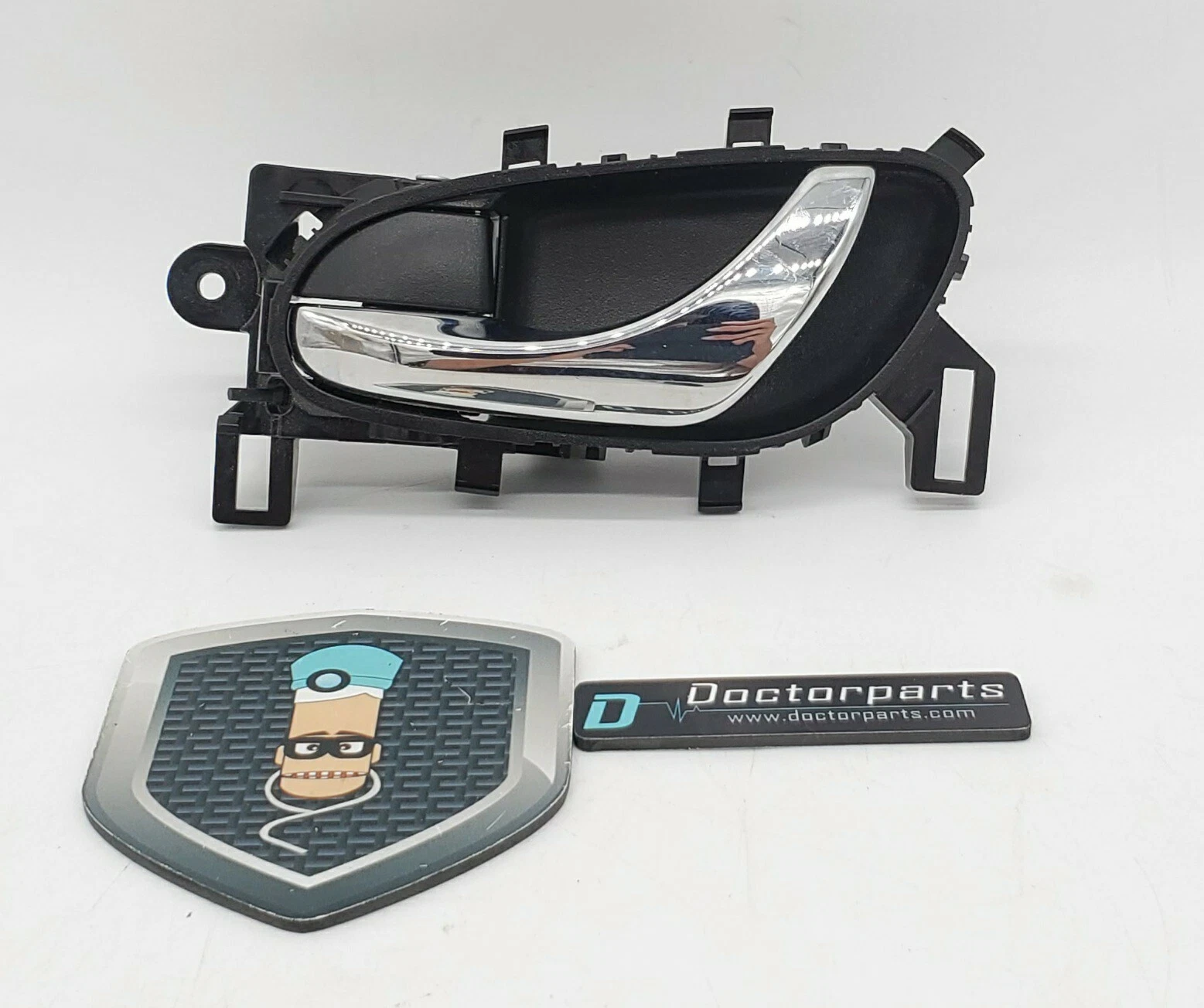 05 INFINITI G35 LEFT DRIVER SIDE DOOR HANDLE OEM USED RUB: NBR+PVC LH1