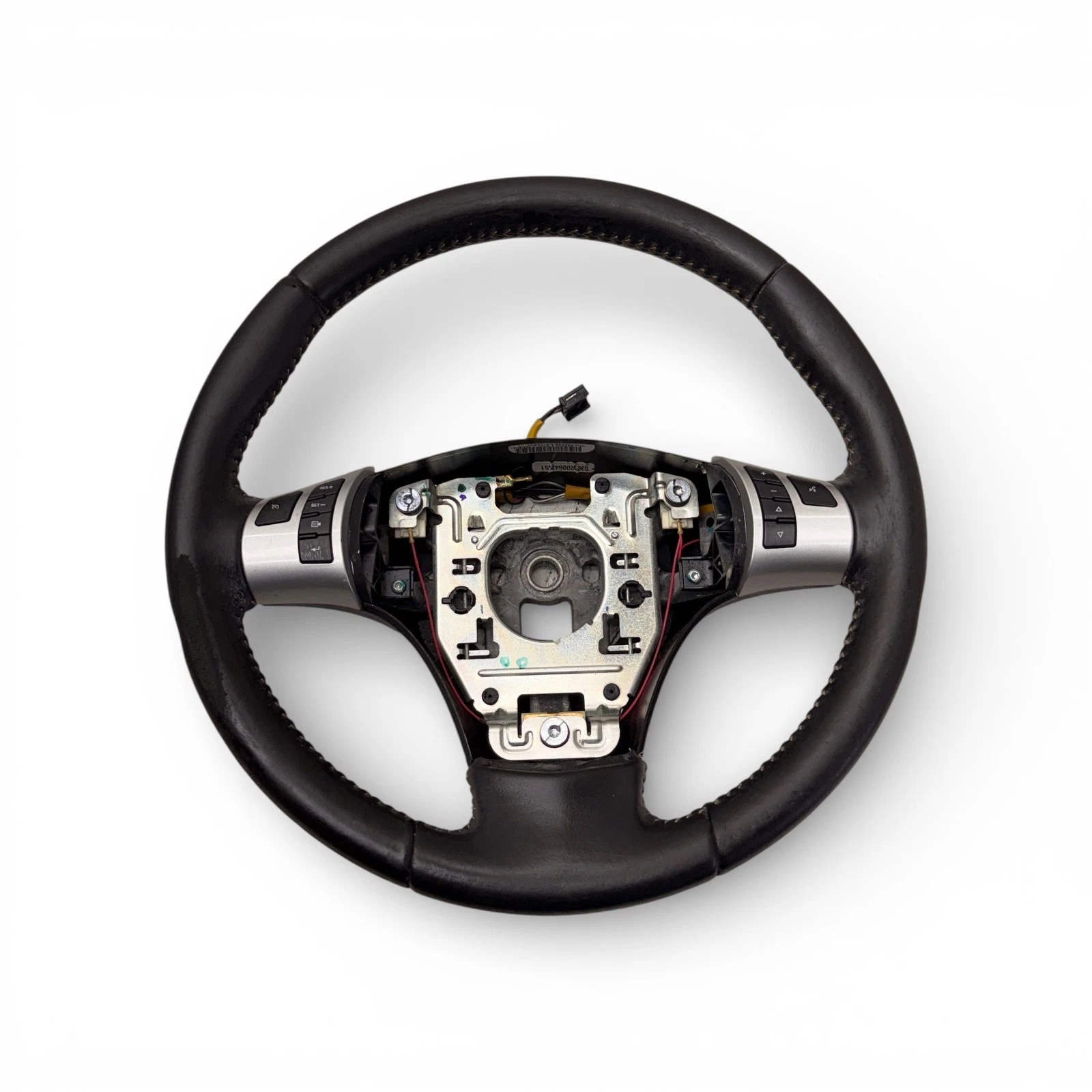 07-09 Saturn Sky Left Side Steering Wheel W/ Cruise Control Switch OEM, 15895152 - Image 2