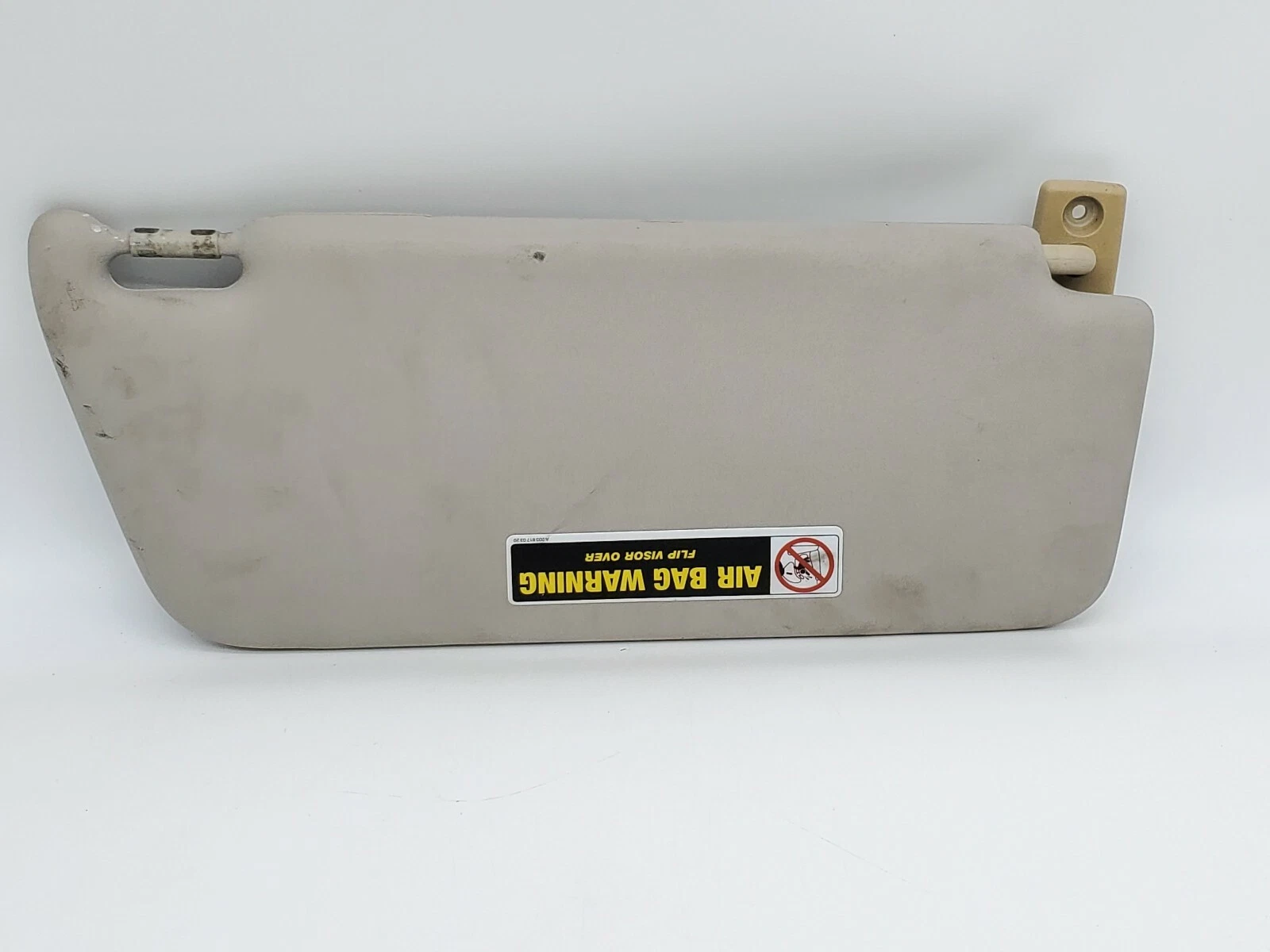 2006 06 Mercedes-benz C230 LH Left Driver's side Sun Visor Gray OEM 2002-2007 - Image 2