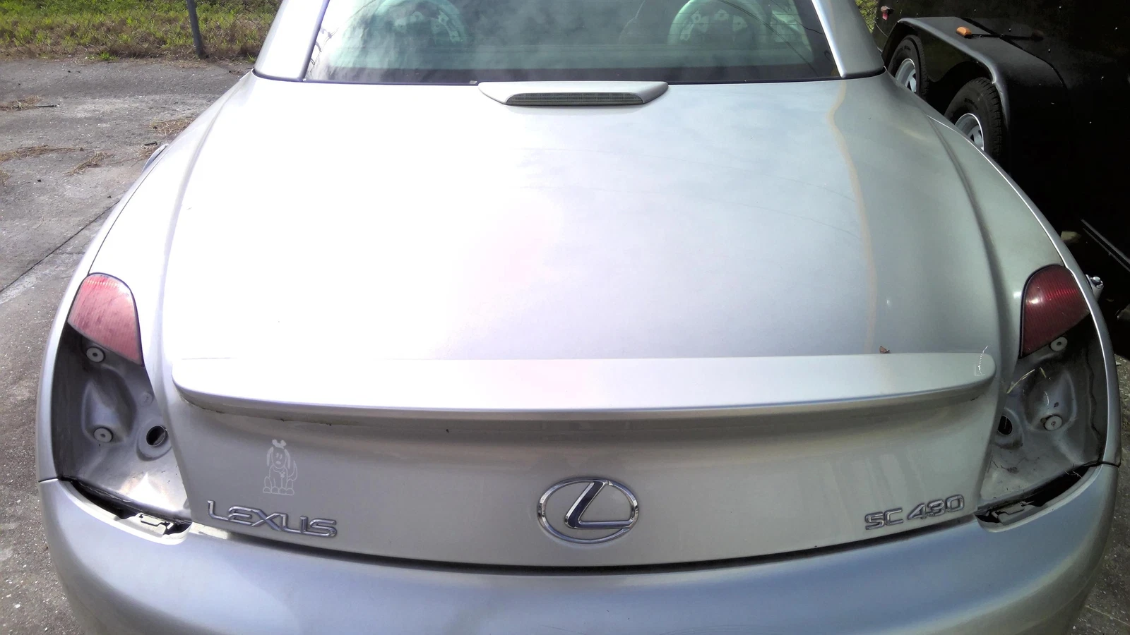 02-10 LEXUS SC430 RIGHT SIDE FENDER RH SILVER OEM - Image 5