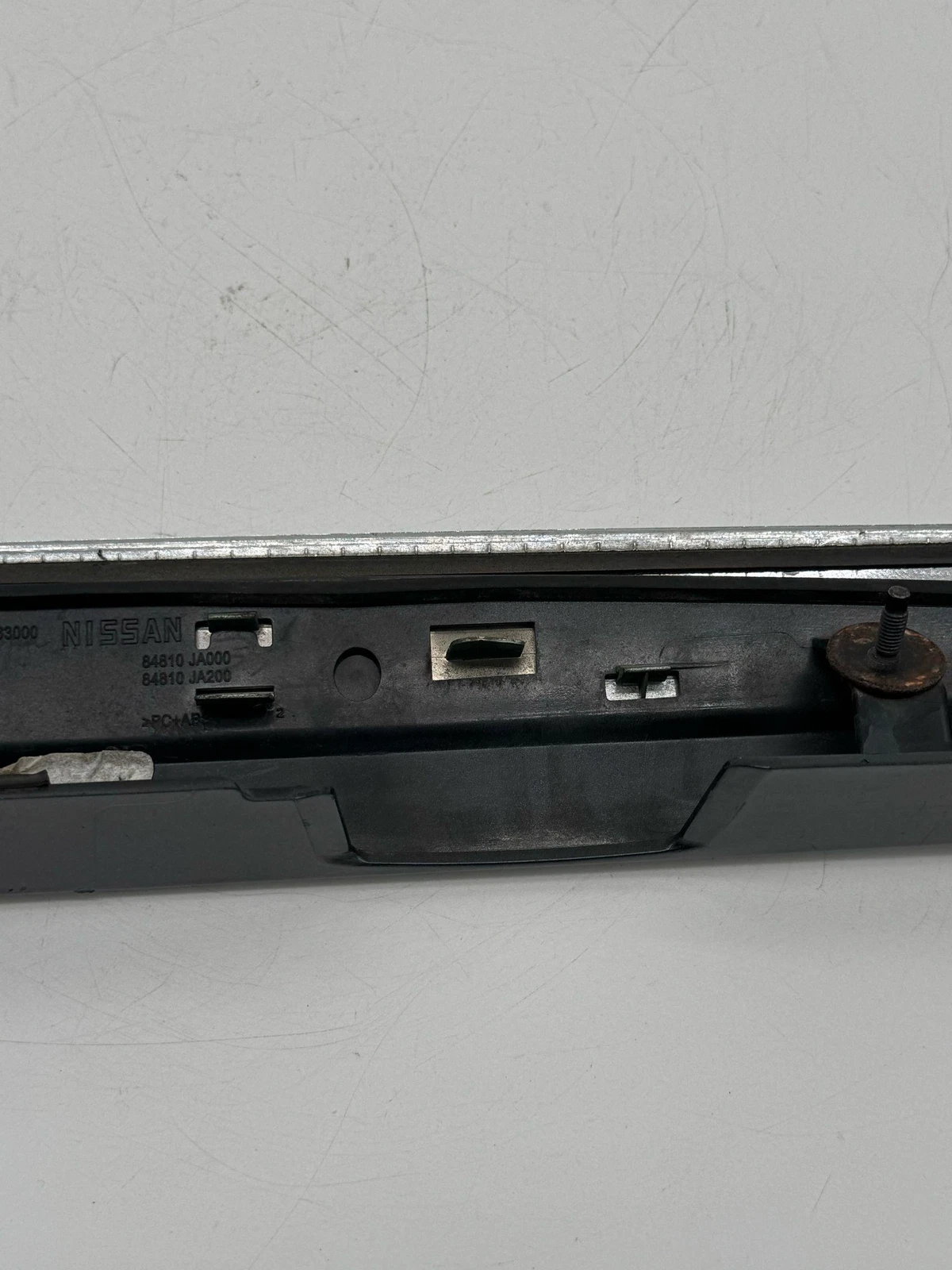 07-09 Nissan Altima Sedan Trunk Lid Finish Molding Panel Trim Plate 84810 JA000 - Image 7