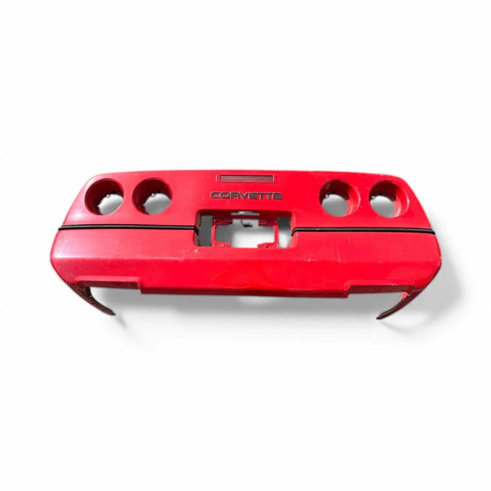 1984-1990 CHEVROLET CORVETTE C4 REAR BUMPER COVER RED ASSEMBLY OEM - Image 2