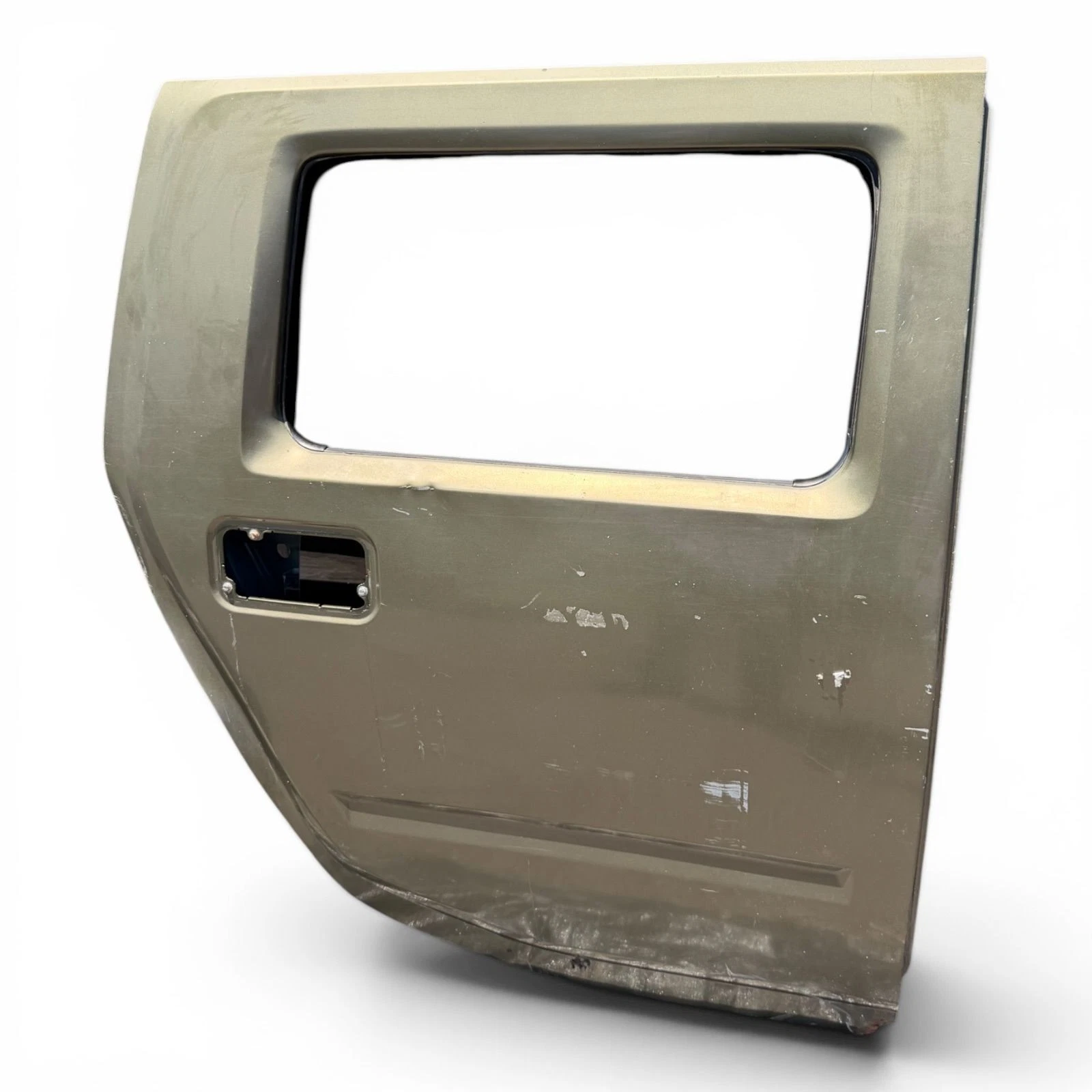 03-09 Hummer H2 Rear Right Passenger Door Green W/Window - Image 4
