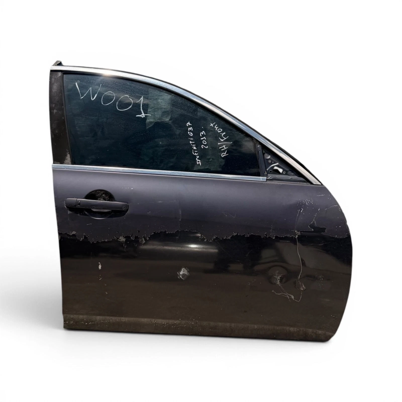 08-15 Infiniti G35 G37 Q60 Sedan Front Right Door Assembly oem - Image 6