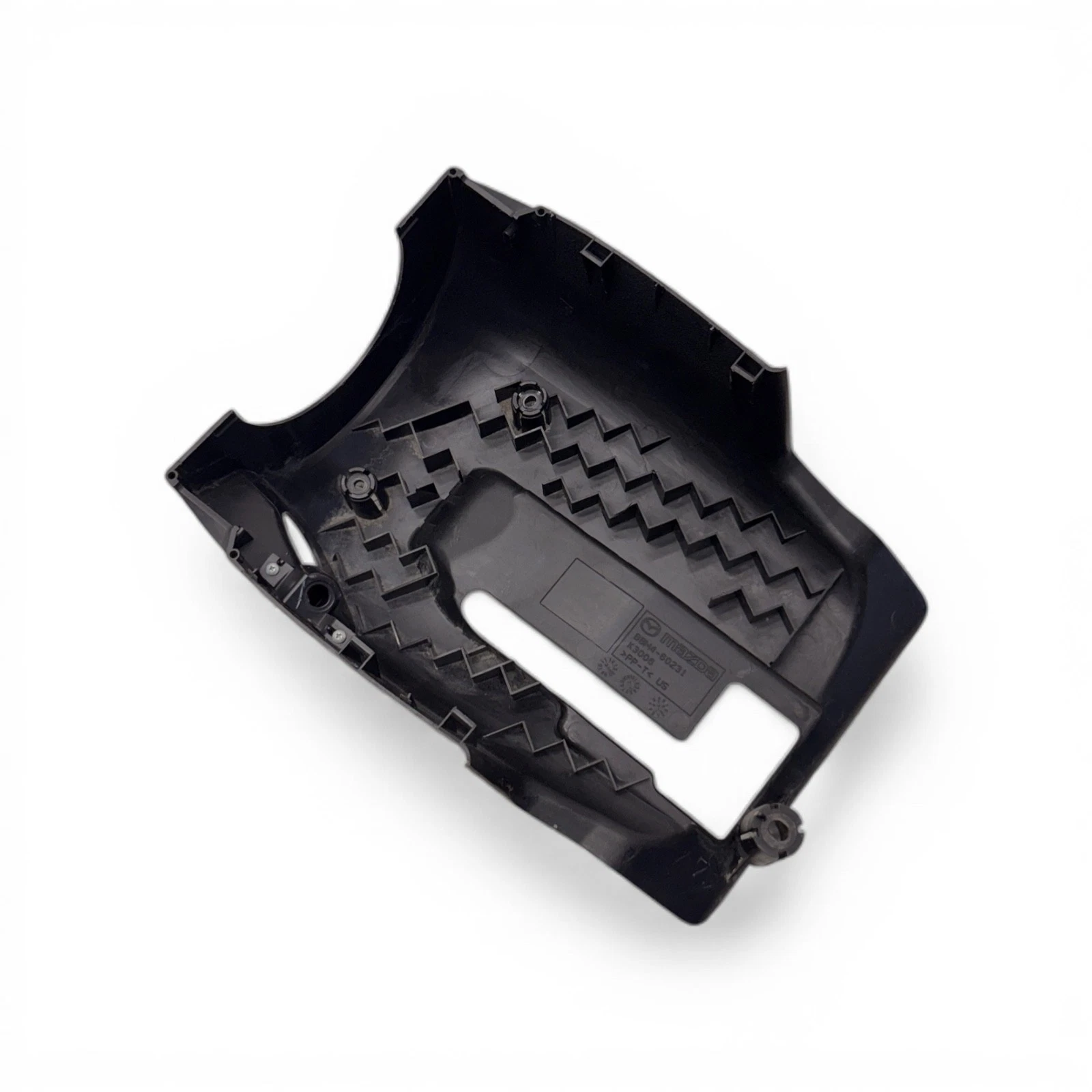 10-13 Mazda 3 Conventional Ignition Steering Column Lower Cover OEM, BBM4-60231 - Image 4
