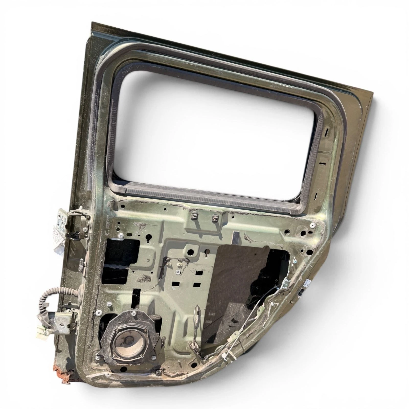 03-09 Hummer H2 Rear Right Passenger Door Green W/Window - Image 7
