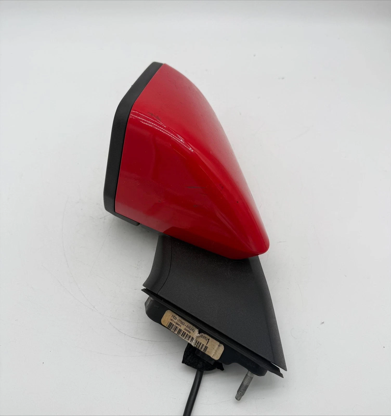2015-2020 Ford Mustang Driver Left Side View Mirror Red OEM Rearview - Image 6