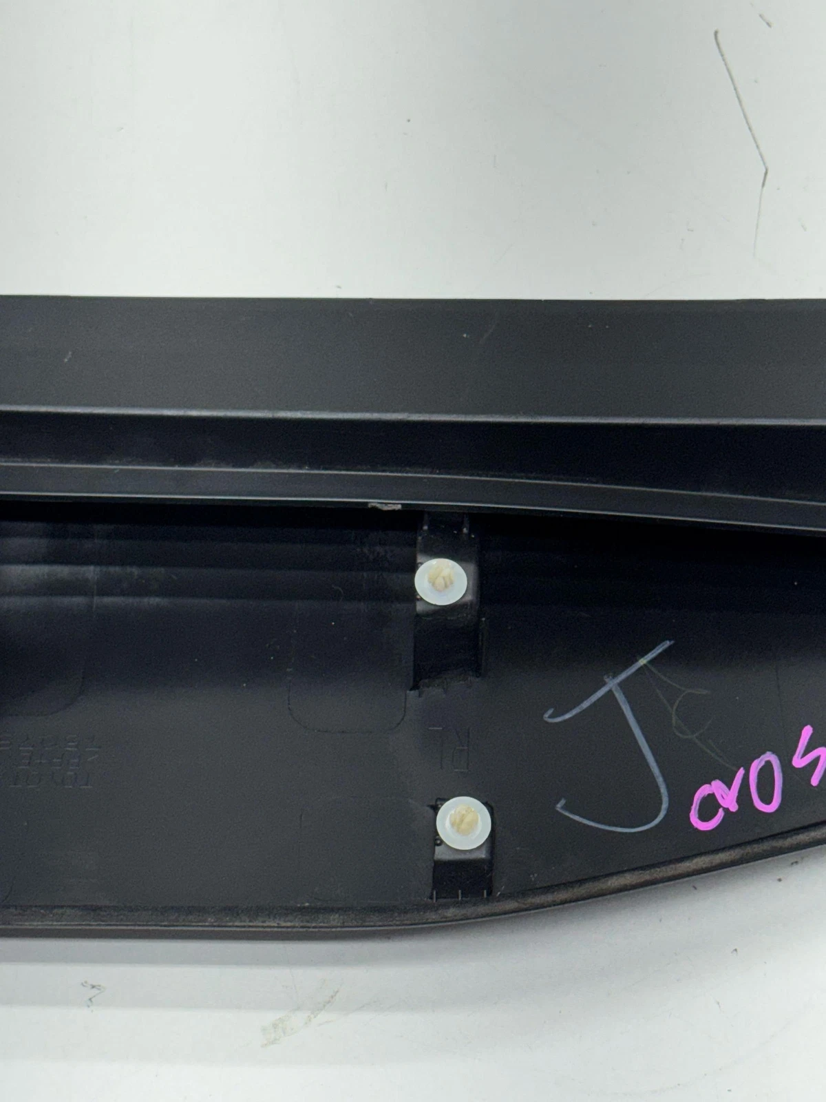 22-2024 TOYOTA COROLLA CROSS REAR LEFT DRIVER DOOR LOWER MOLDING OEM 750780A041 - Image 10