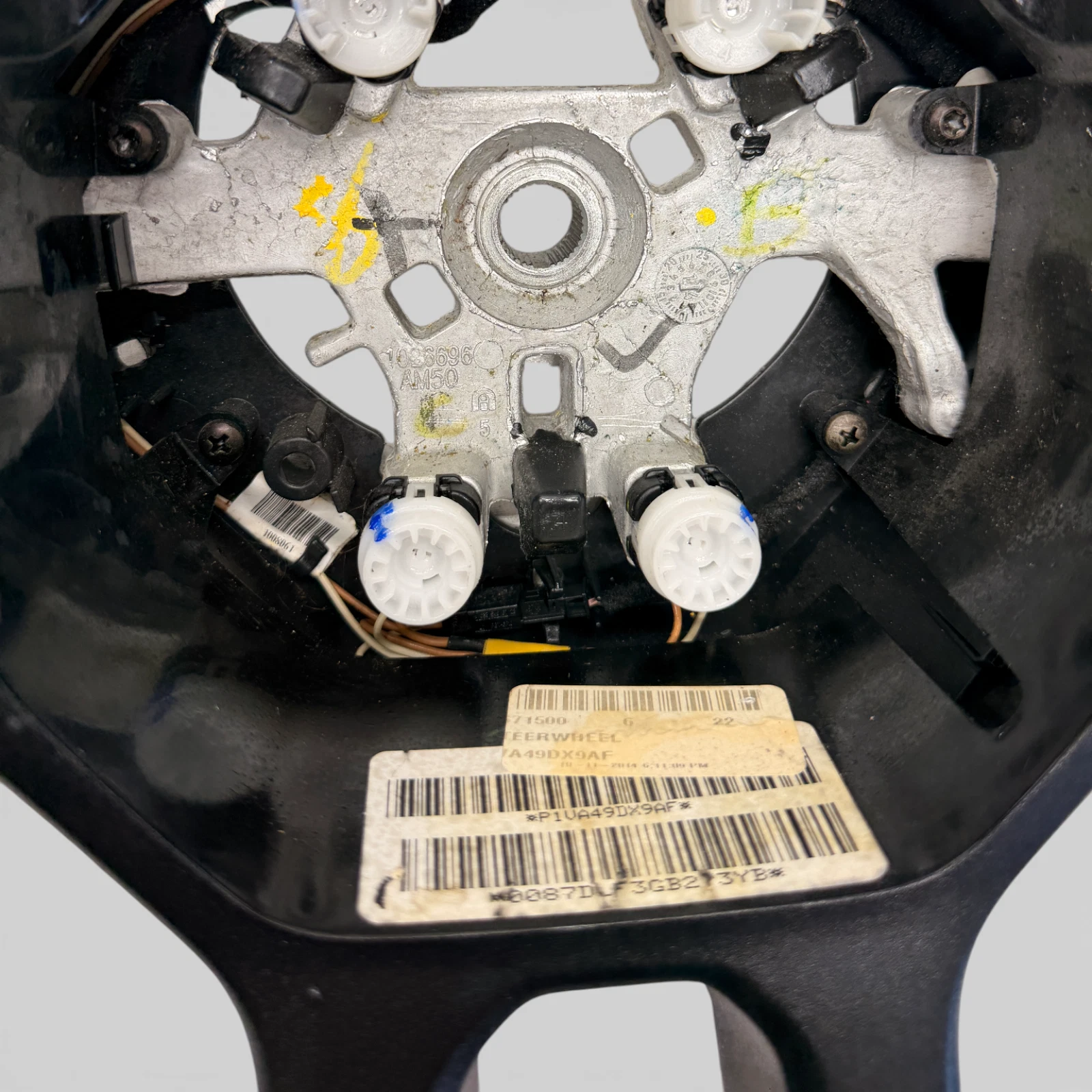 2013-2018 Dodge Ram 1500 Steering Wheel W/ Cruise Control Switch OEM, 1VA49DX9AF - Image 9