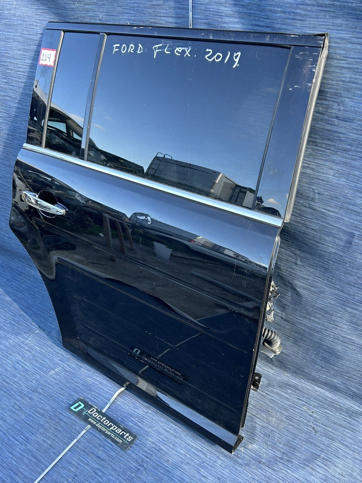 2009-2019 FORD FLEX RH PASSENGER REAR SIDE DOOR OEM BLACK 8A8Z74246⭐️⭐️⭐️ - Image 3