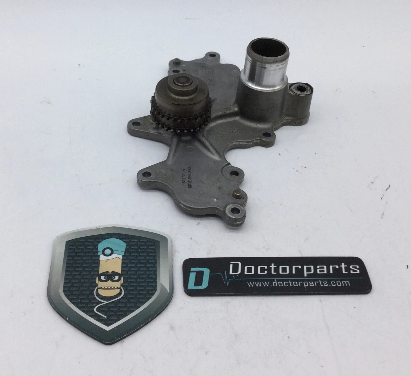 2011-2019 FORD F150 MUSTANG TRANSIT SERIE 3.5L WATER PUMP MOUNT COVER USED OEM - Image 3