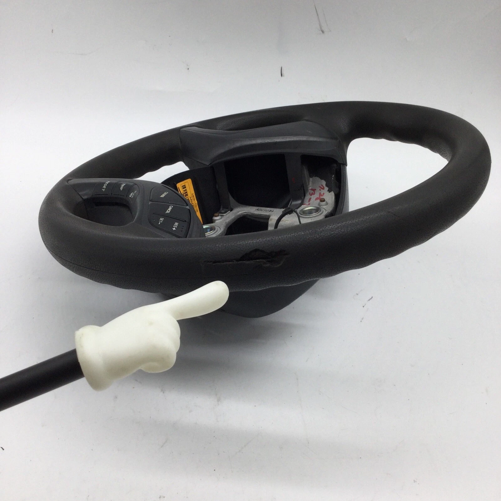 2014-2016 HYUNDAI ELANTRA STEERING WHEEL VINYL CRUISE CONTROL SWITCH USED OEM - Image 6