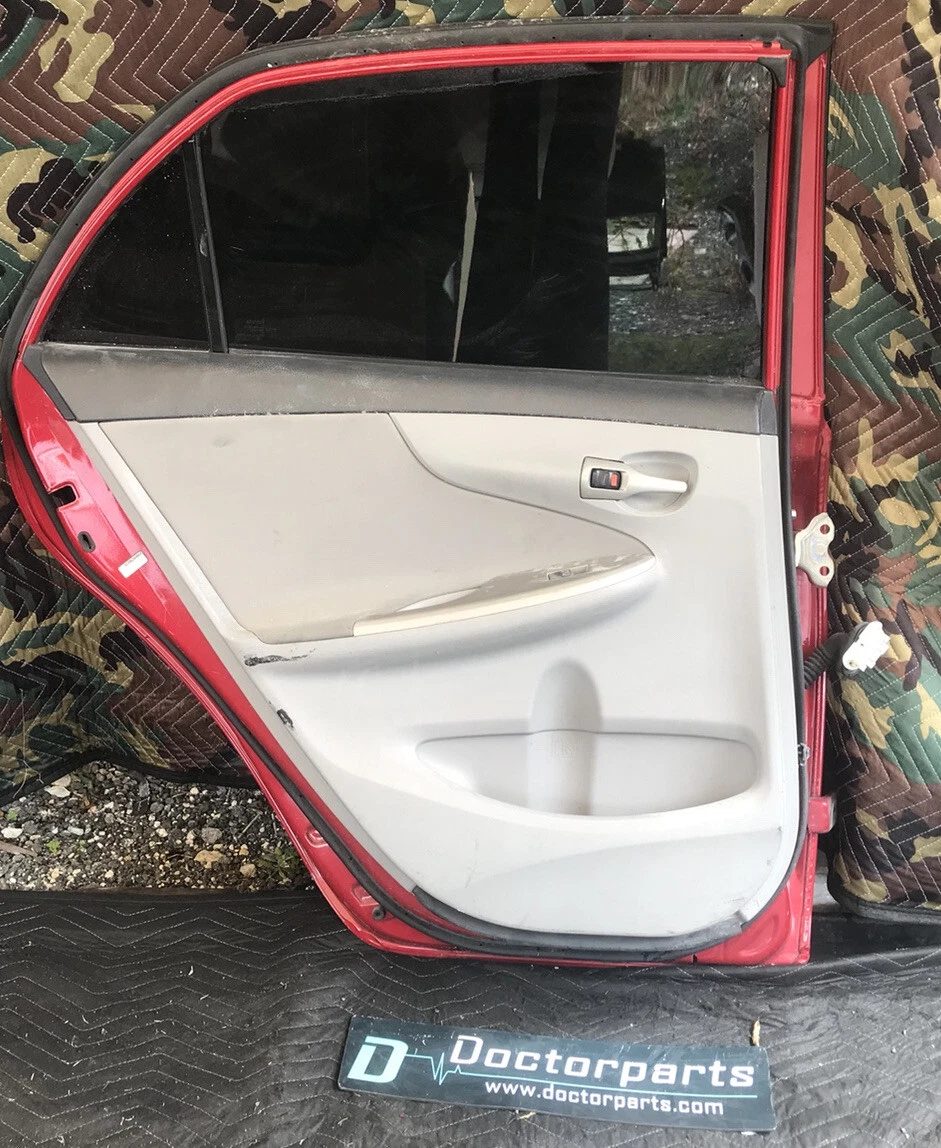 2011-2016 TOYOTA COROLLA DOOR REAR DRIVER SIDE LEFT USED OEM LOCAL PICKUP - Image 2