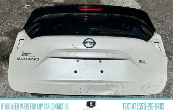 2015-2018 NISSAN MURANO SL TRUNK HATCH TAILGATE OEM