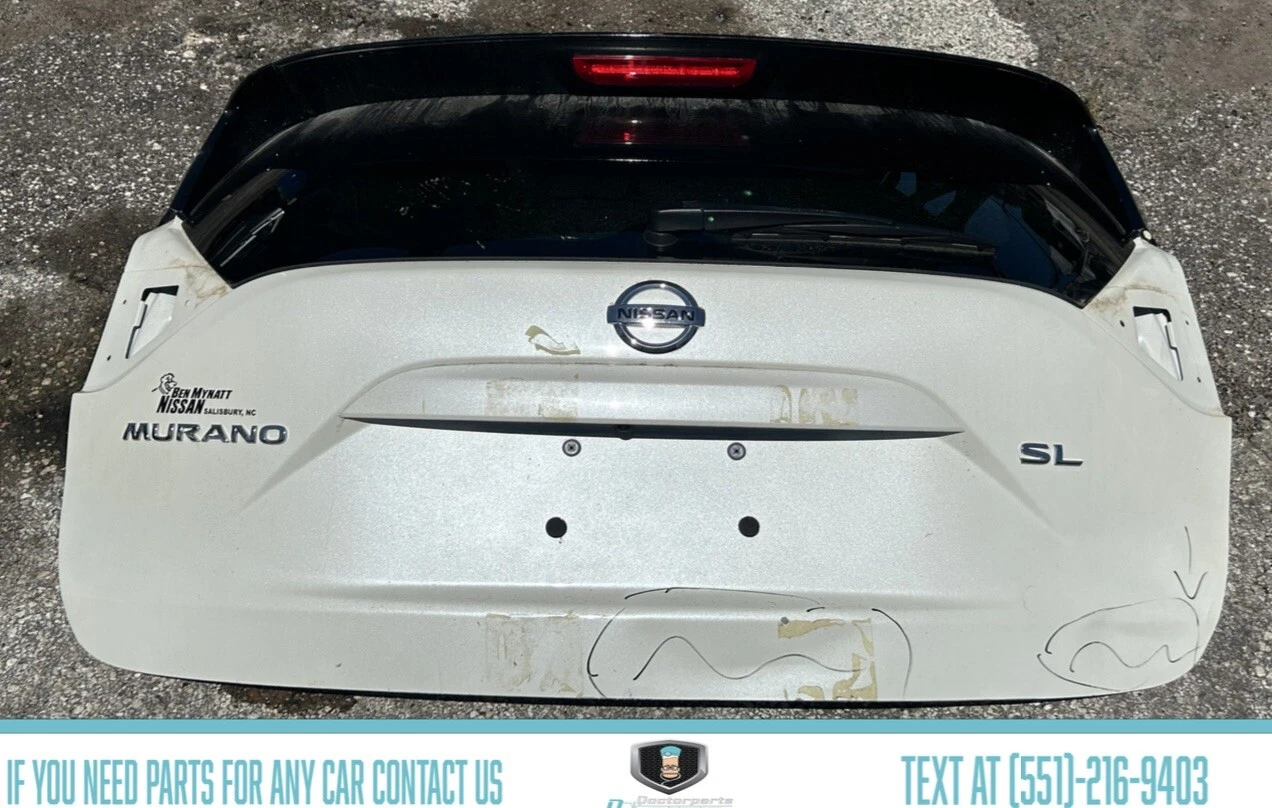 2015-2018 NISSAN MURANO SL TRUNK HATCH TAILGATE OEM