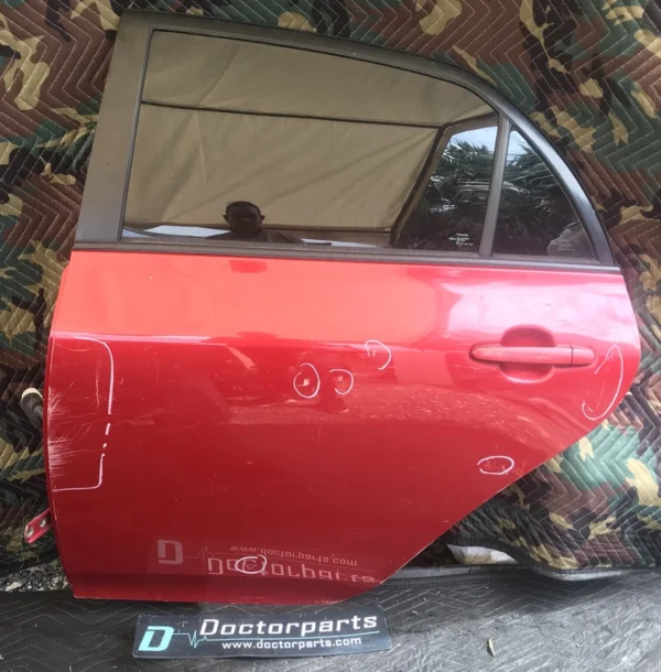 2011-2016 TOYOTA COROLLA DOOR REAR DRIVER SIDE LEFT USED OEM LOCAL PICKUP