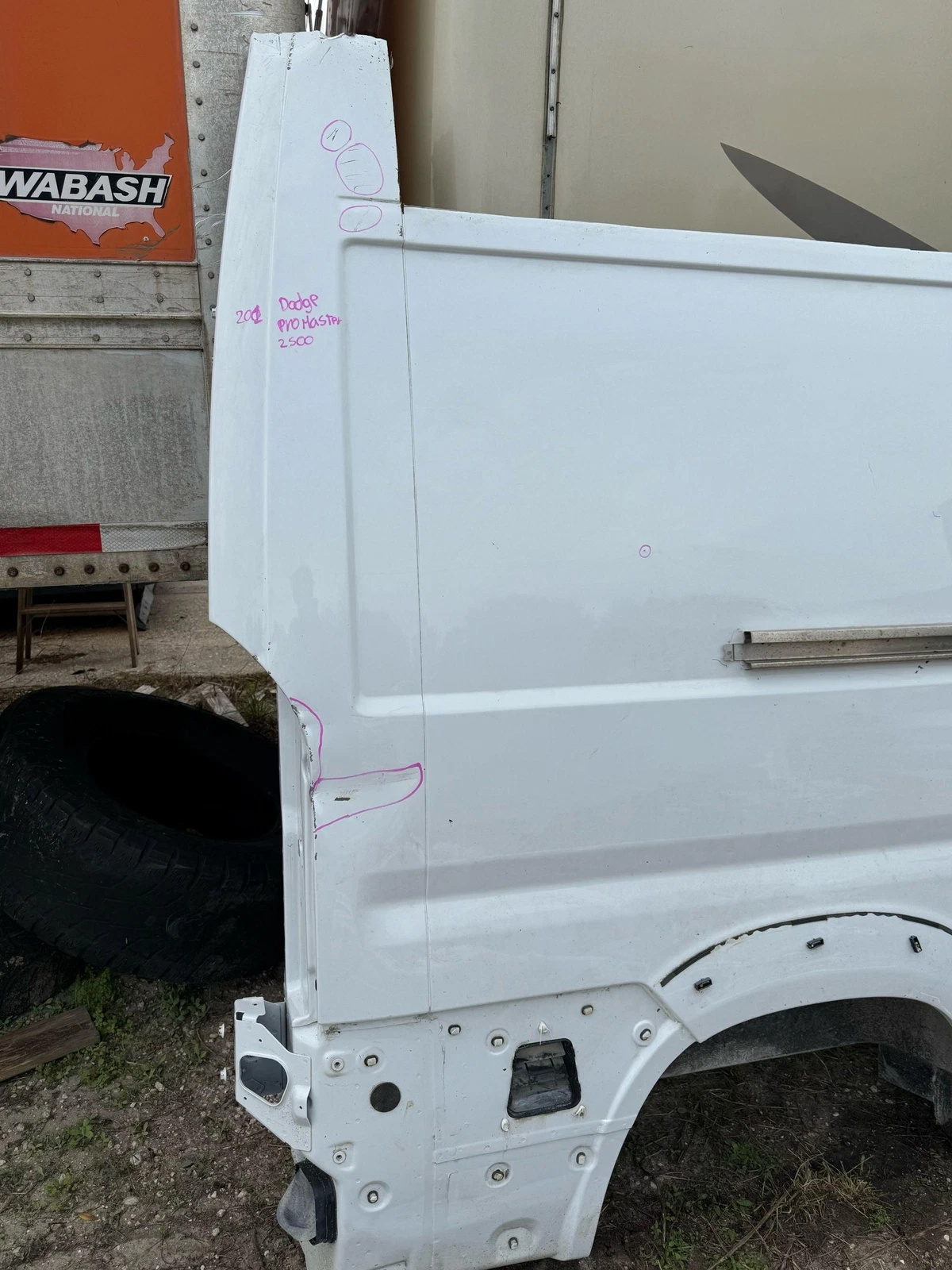 2014-2024 DODGE PROMASTER 2500 RIGHT QUARTER PANEL HIGH ROOF 99.44" - Image 10