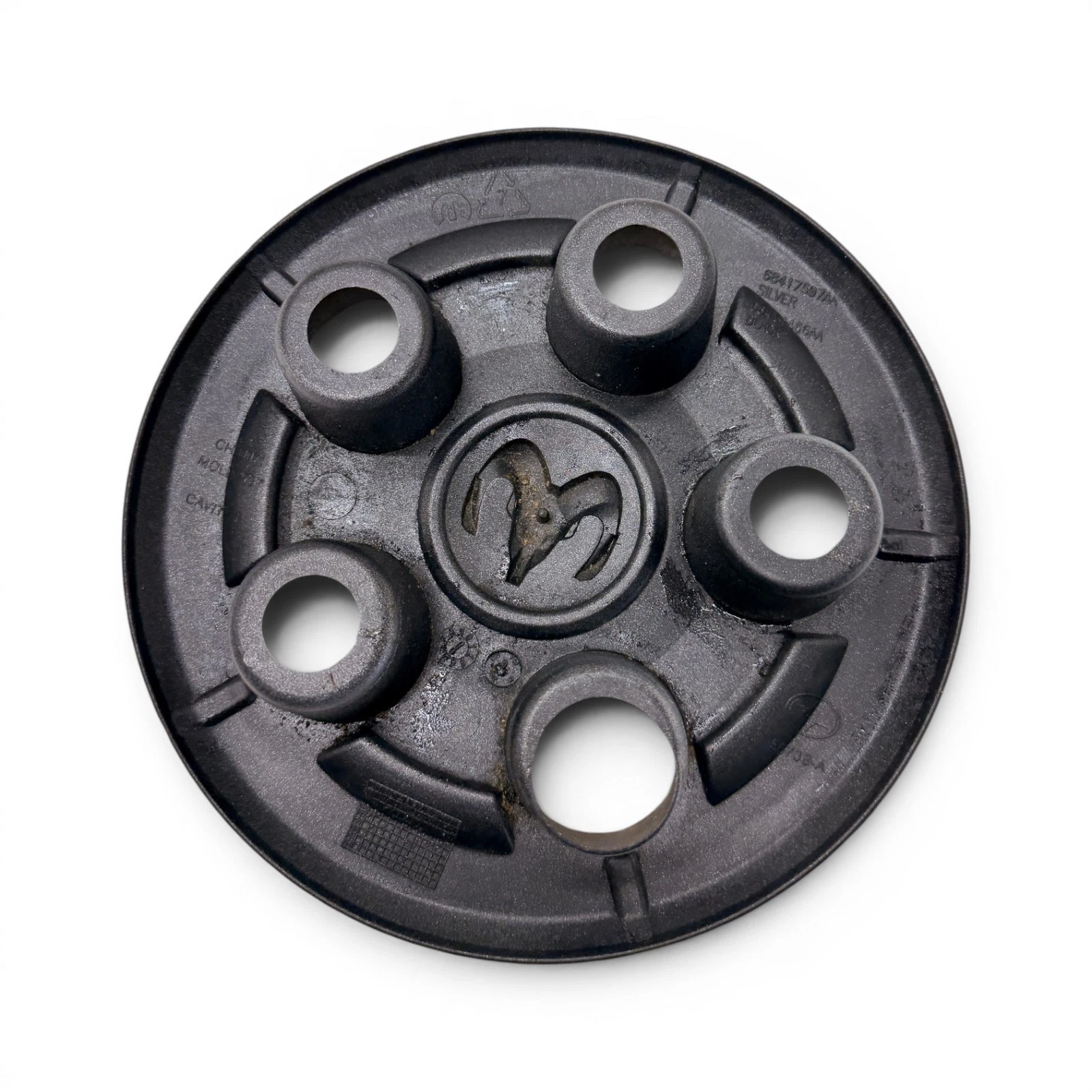 2015-2022 Dodge Ram ProMaster Wheel Center Cap Silver OEM, 68417597AA - Image 7