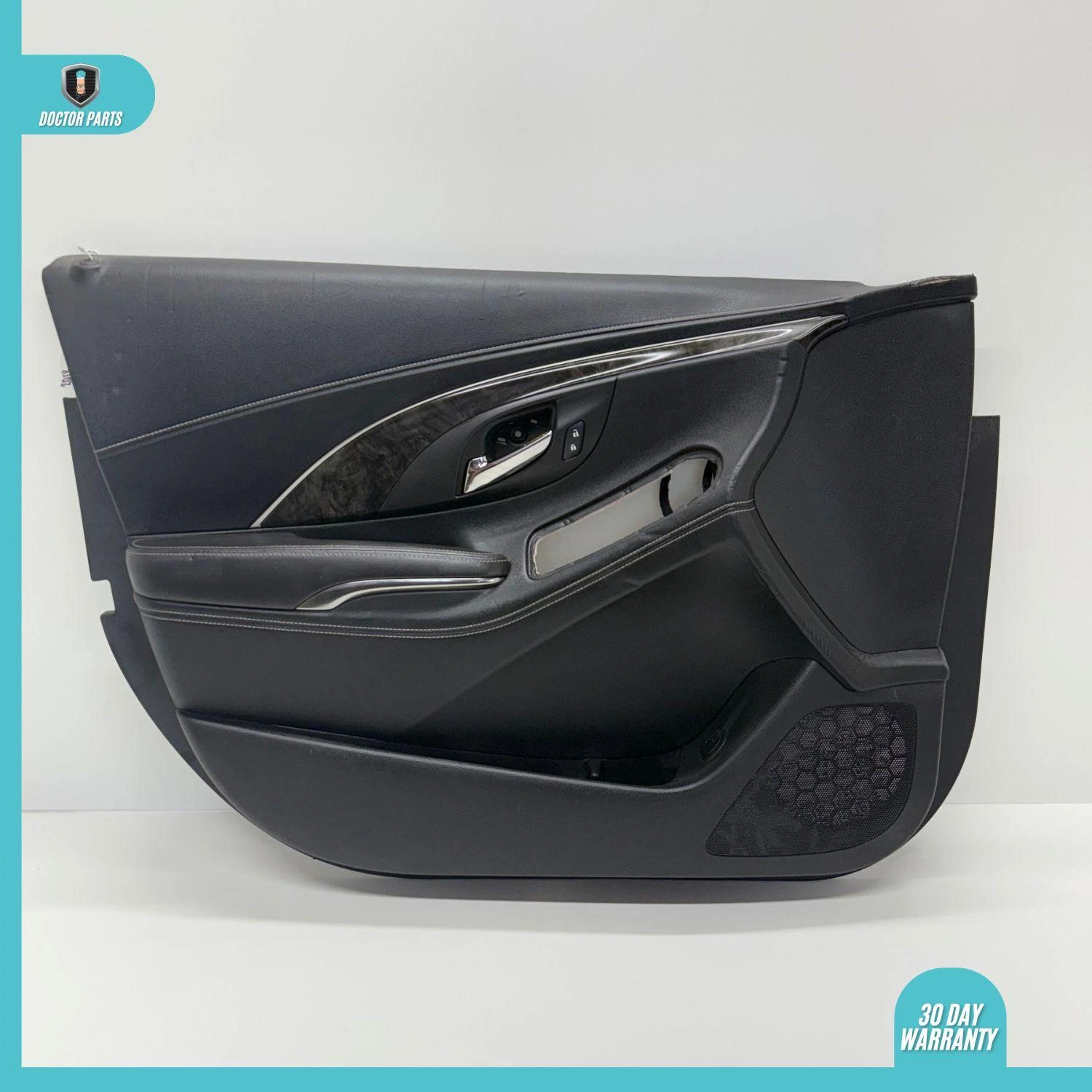 2010-16 Buick LaCrosse Front Left Driver Side Interior Door Panel Black OEM