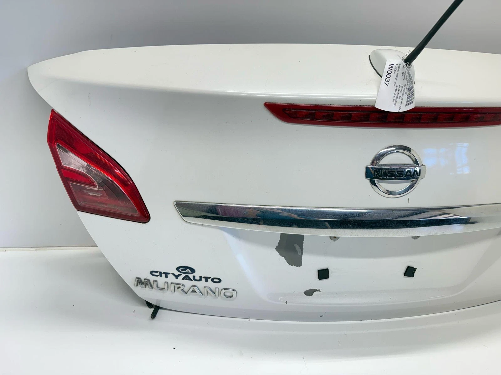 2011-2014 Nissan Murano Crosscabriolet Hatch Trunk Convertible OEM white - Image 3