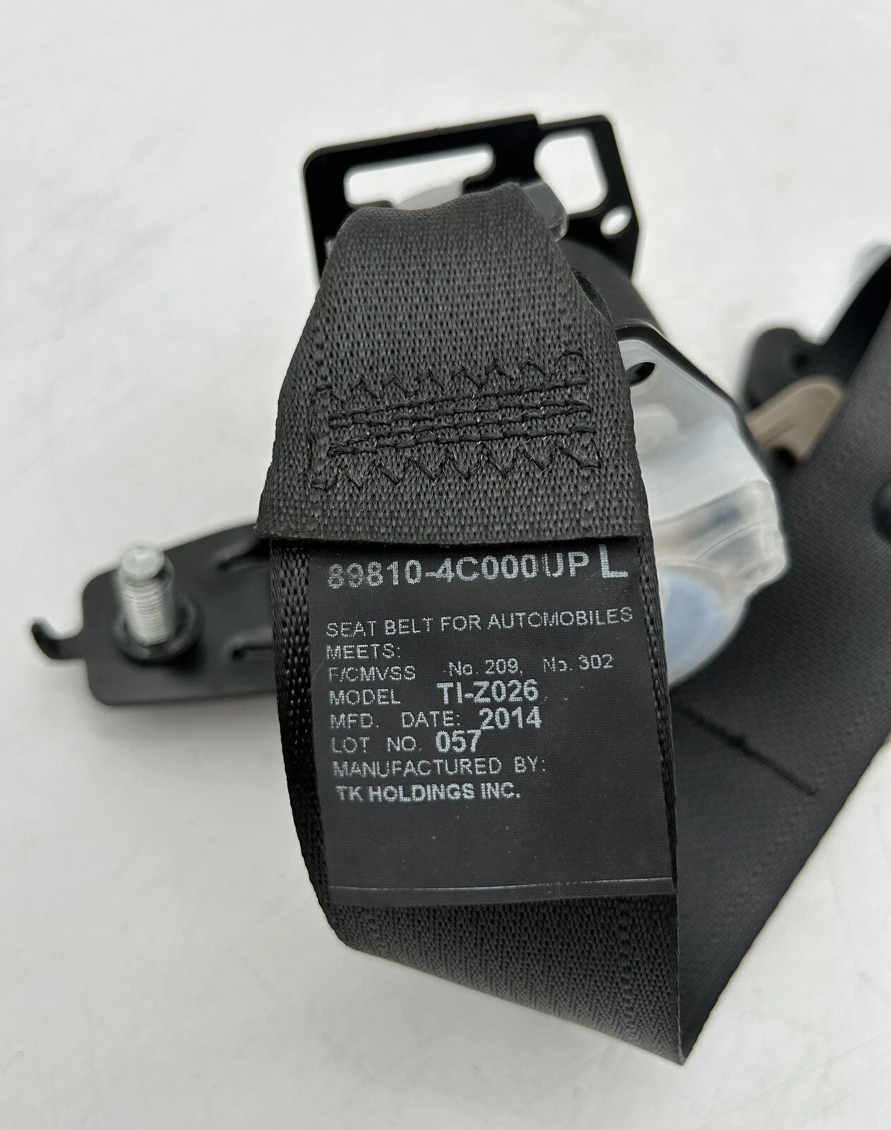 2012-2015 Kia Optima Rear Left Side Outer Seat Belt Retractor 89810-4C000-UP OEM - Image 11