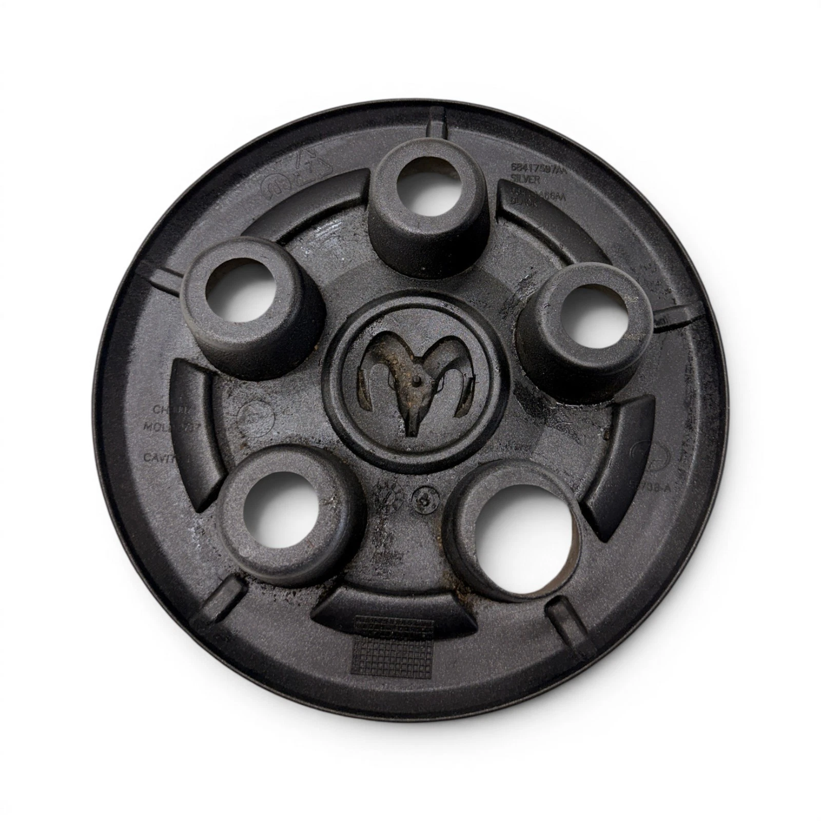 2015-2022 Dodge Ram ProMaster Wheel Center Cap Silver OEM, 68417597AA - Image 9